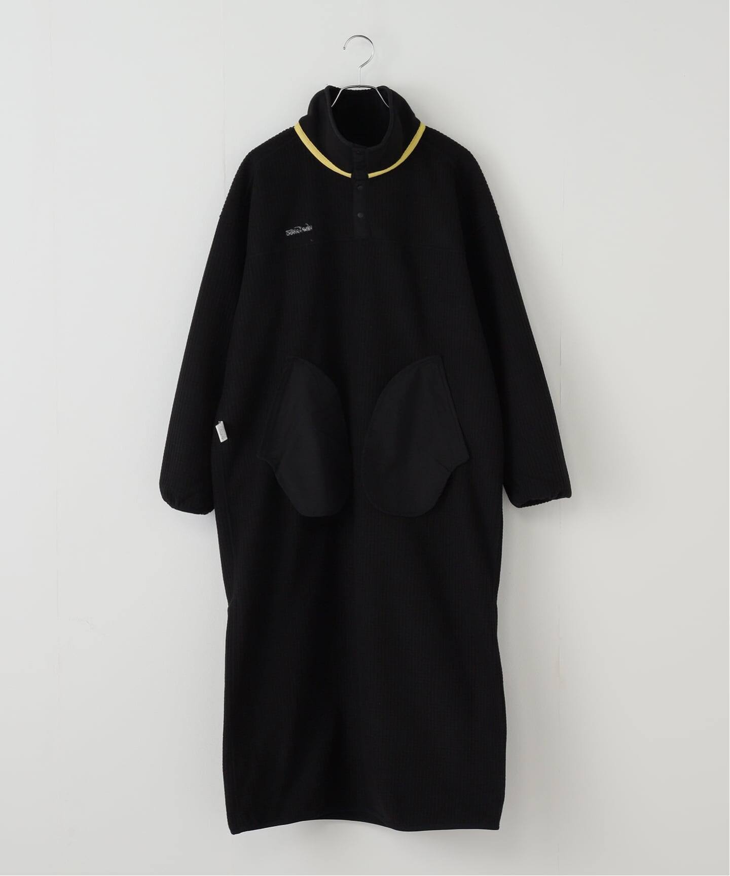 プリーツプリーズワンピース WILDTHINGS GRID FLEECE ONEPIECE（ワンピース）｜BOICE FROM