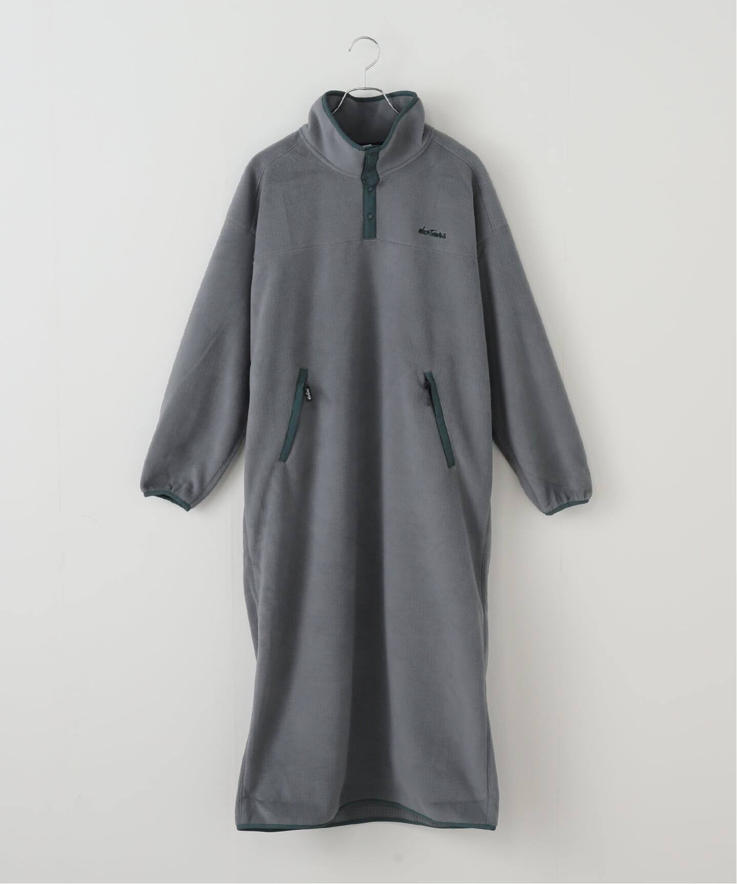 WILDTHINGS GRID FLEECE ONEPIECE（ワンピース）｜BOICE FROM