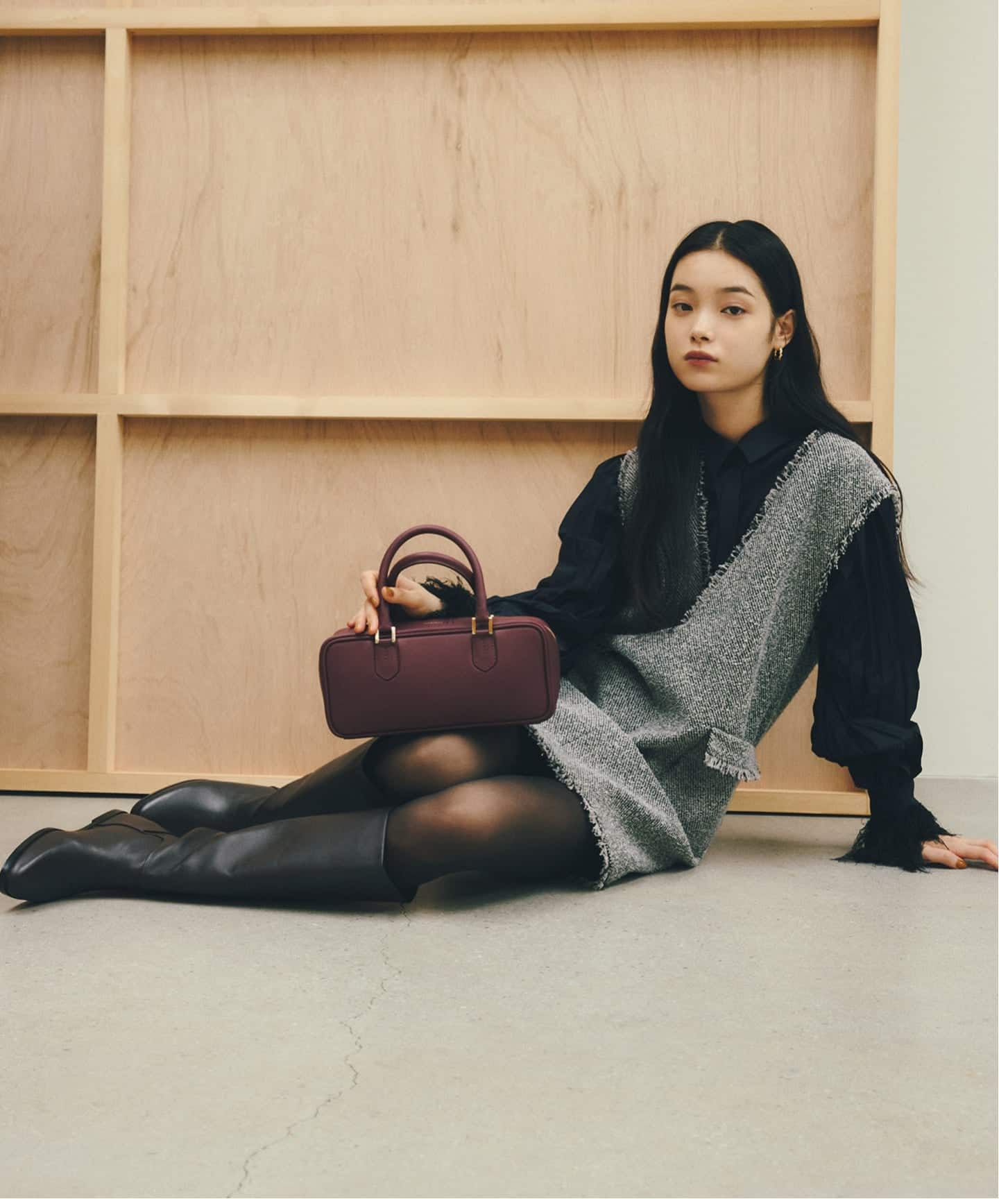 洗える】ツイードミニジャンスカ（ワンピース）｜La Totalite（ラ