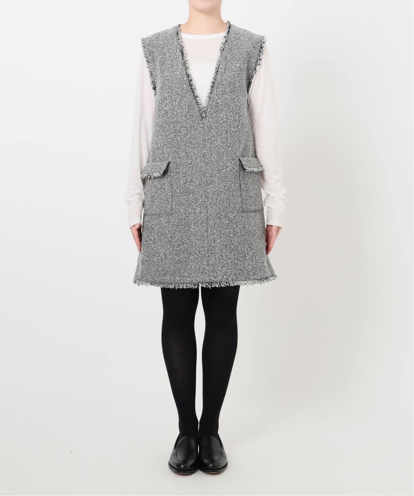 ラ トータリテ（La TOTALITE）/【洗える】ツイードミニジャンスカ 洗える】ツイードミニジャンスカ（ワンピース）｜La Totalite（ラ