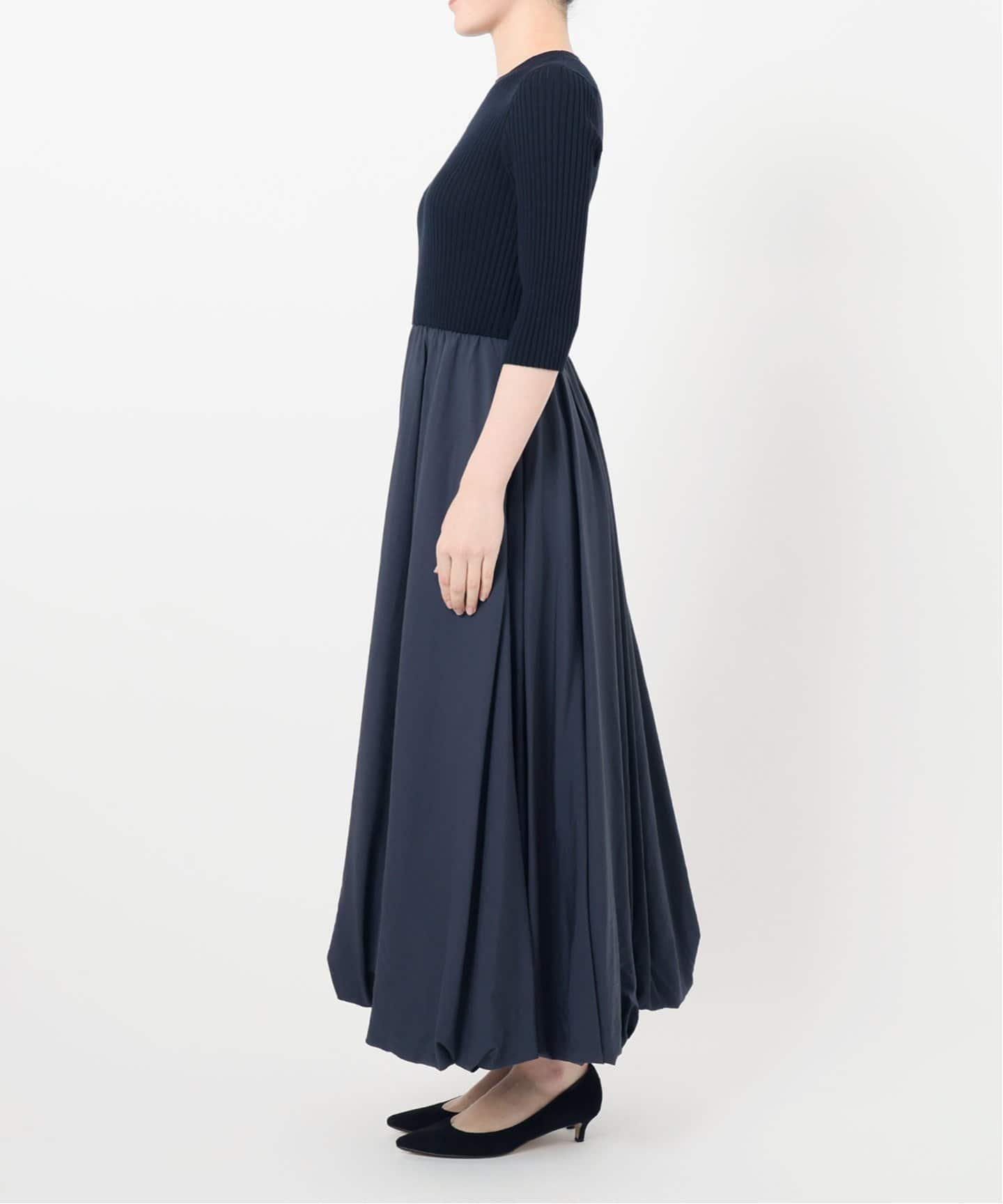 定価4.2万 未使用 トゥービーシック バルーンスリーブ ティアードワンピース 6日限定10%OFF 9/24(水)10時まで】COCODEAL ココディール