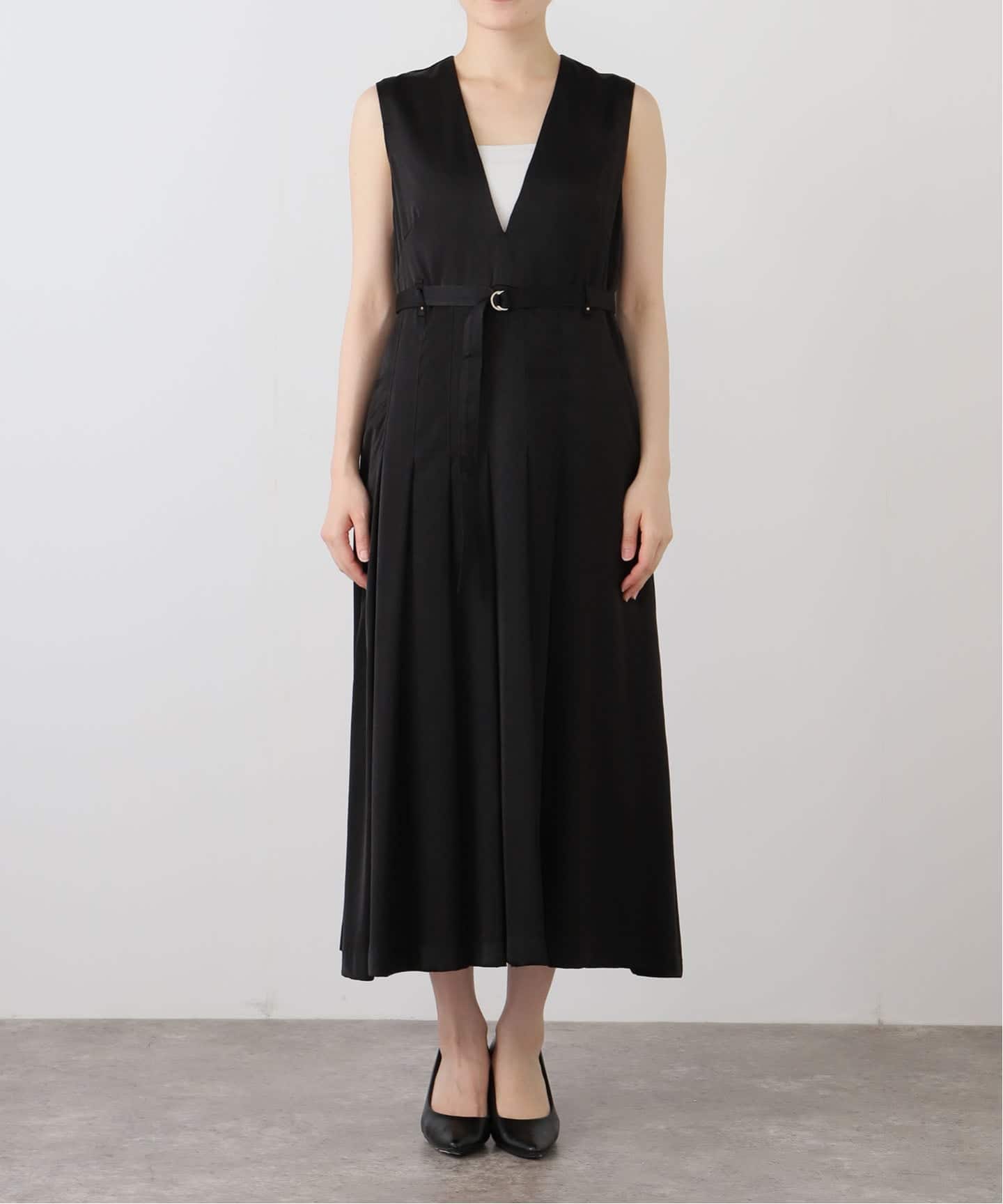 ラ トータリテ（La TOTALITE）/【洗える】ピーチサテンワンピース 洗える】ピーチサテンワンピース（ワンピース）｜La Totalite（ラ