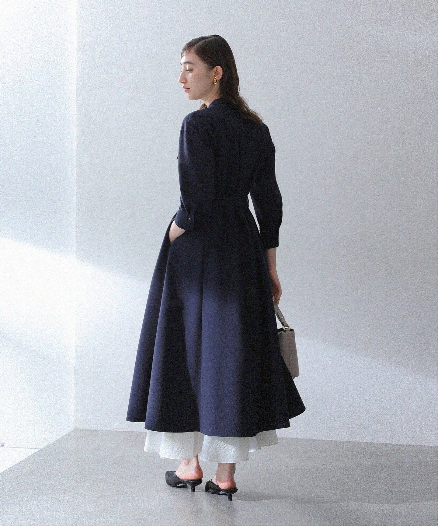 洗える】ポケットシャツワンピース（ワンピース）｜La Totalite（ラ