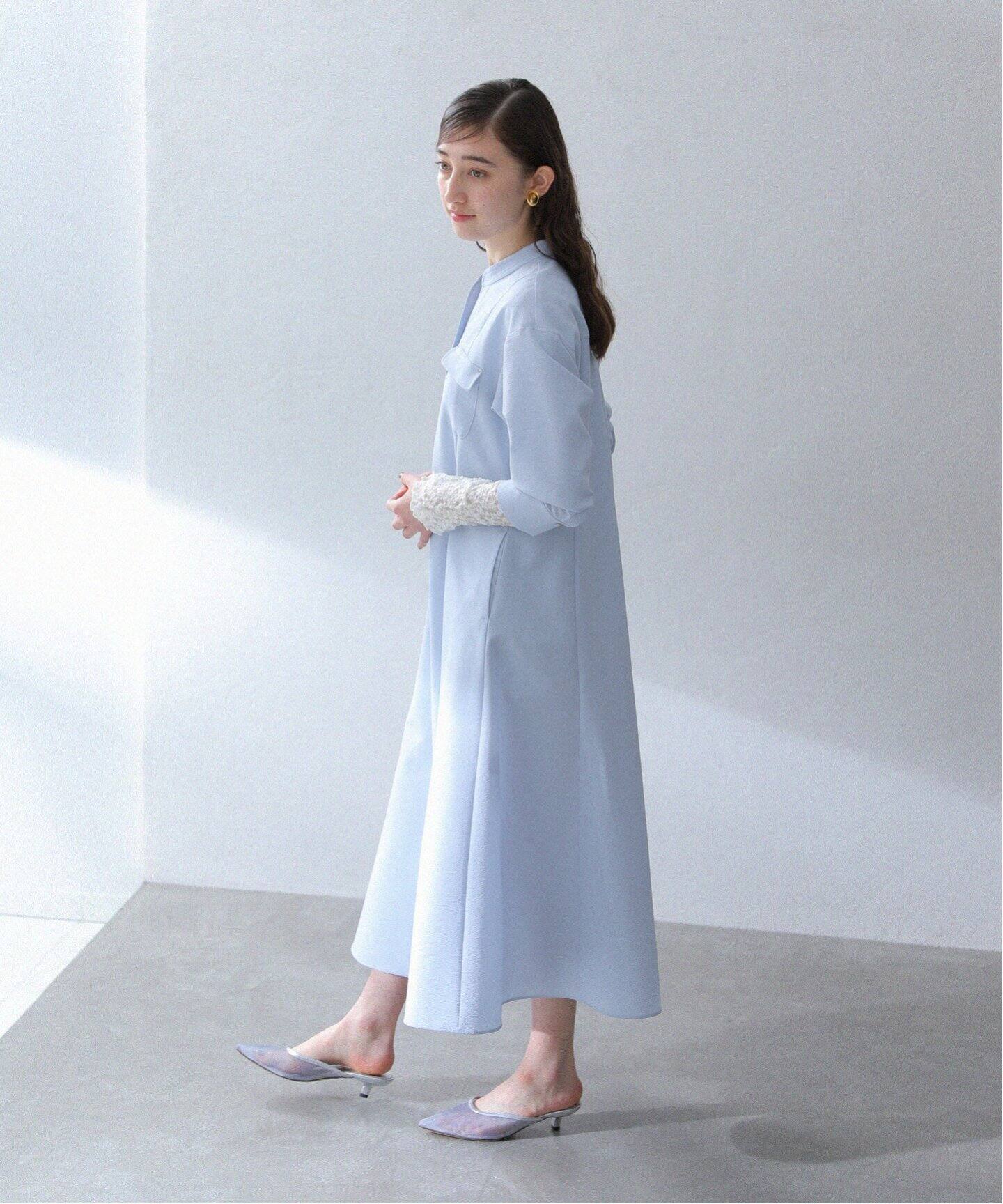 洗える】ポケットシャツワンピース（ワンピース）｜La Totalite（ラ