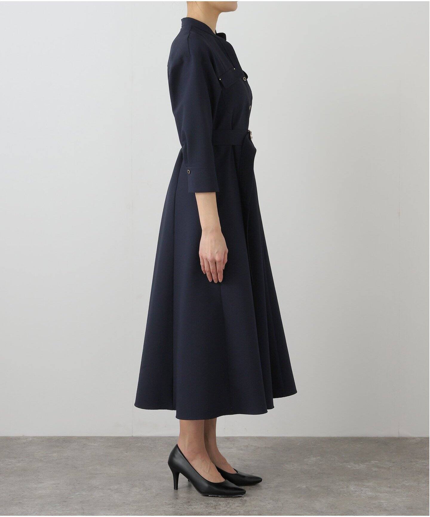 洗える】ポケットシャツワンピース（ワンピース）｜La Totalite（ラ