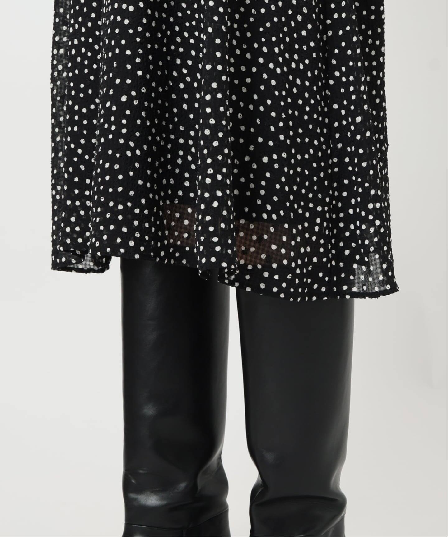 洗える】ドットミニワンピース（ワンピース）｜La Totalite（ラ