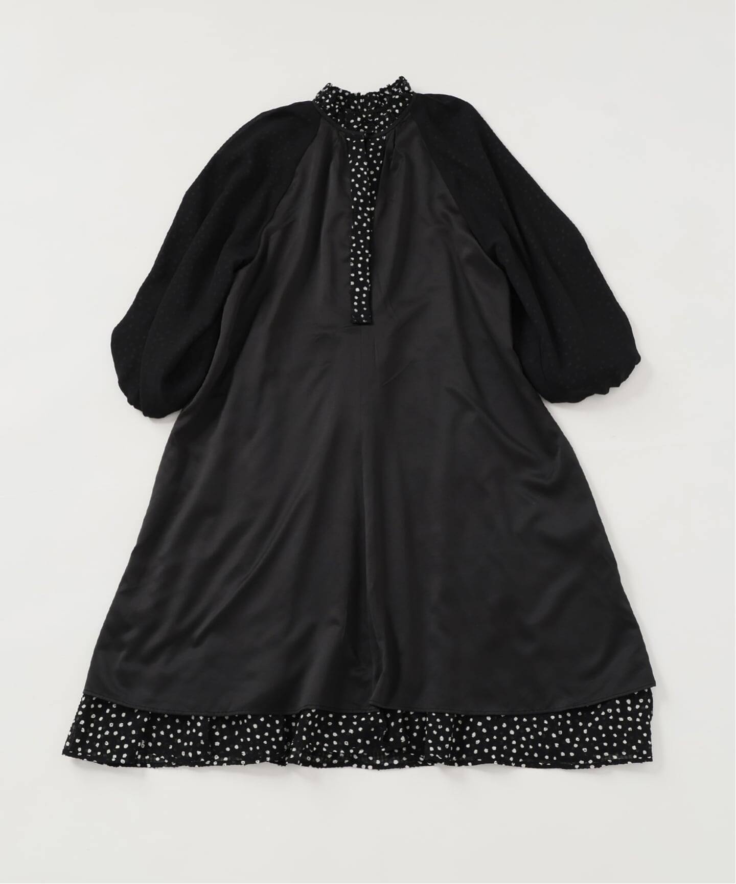 洗える】ドットミニワンピース（ワンピース）｜La Totalite（ラ