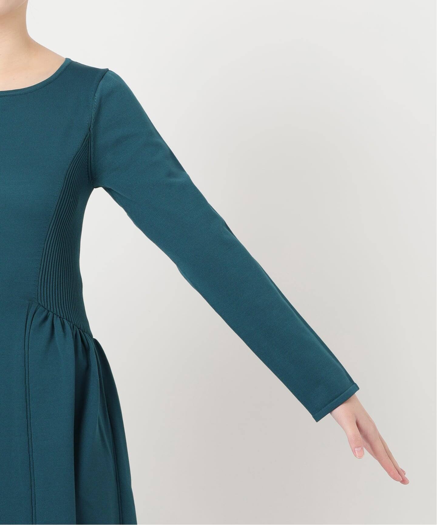 フィットフレアニットワンピース（ワンピース）｜La Totalite（ラ