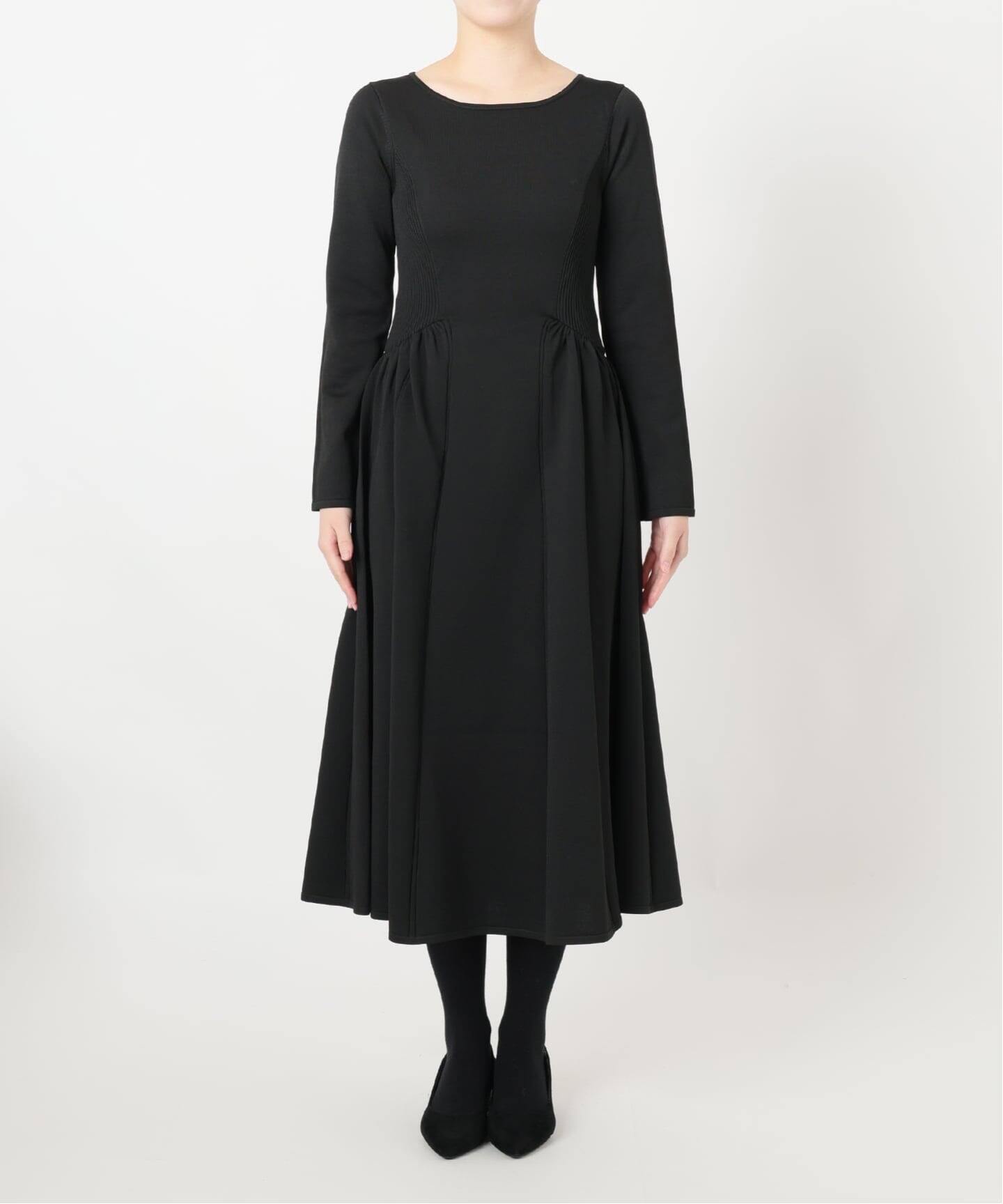 フィットフレアニットワンピース（ワンピース）｜La Totalite（ラ