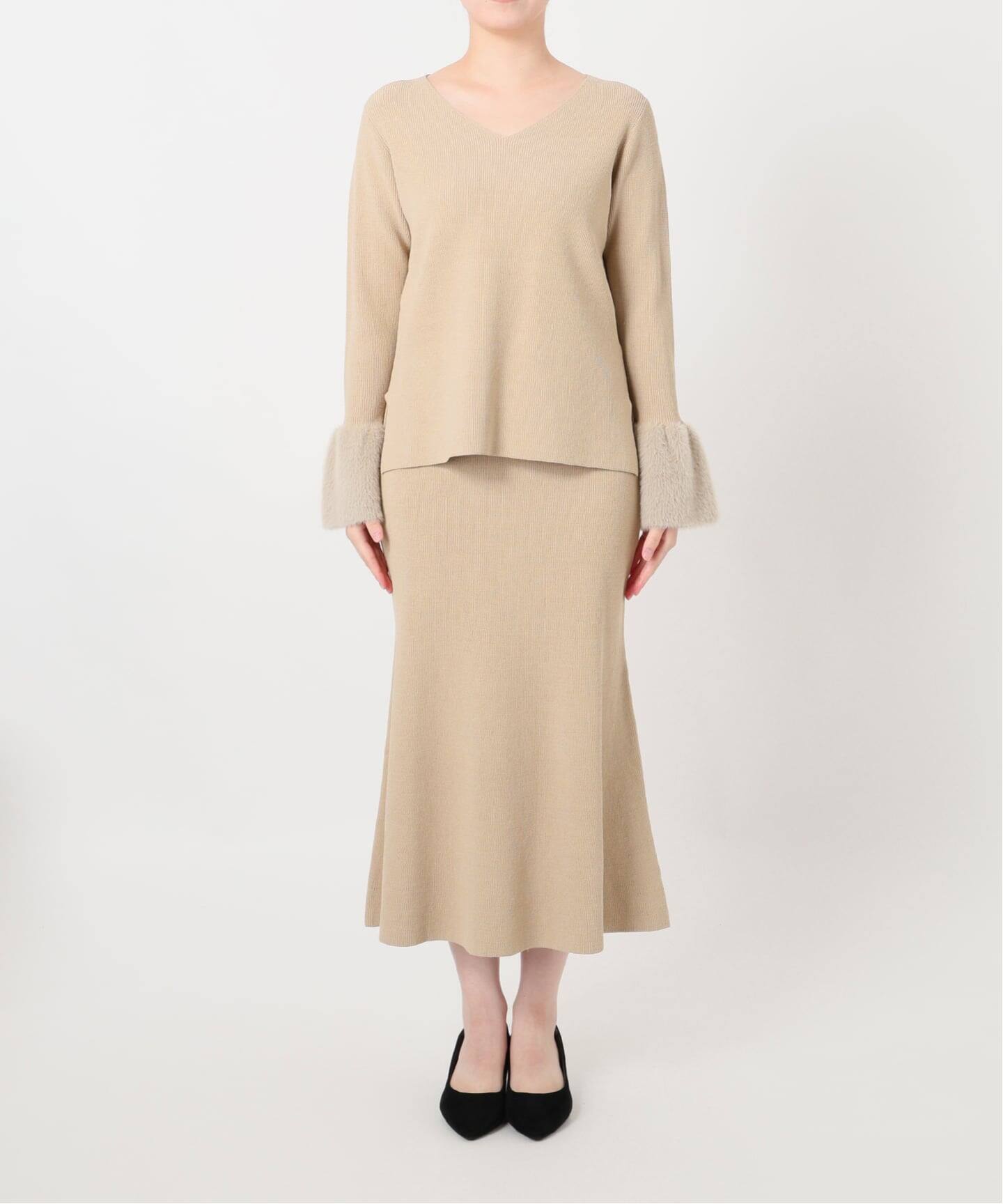 洗える】セットアップニット（ワンピース）｜La Totalite（ラ