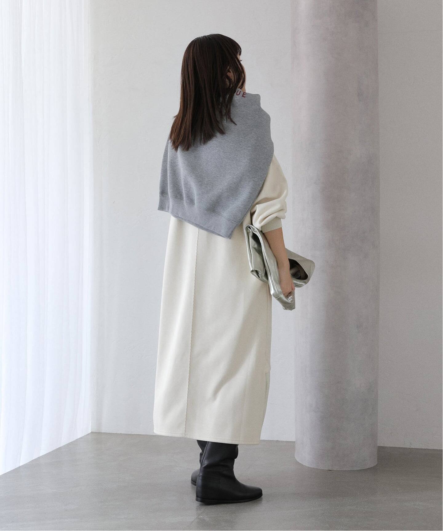 洗える】2WAYスエードワンピース（ワンピース）｜La Totalite（ラ