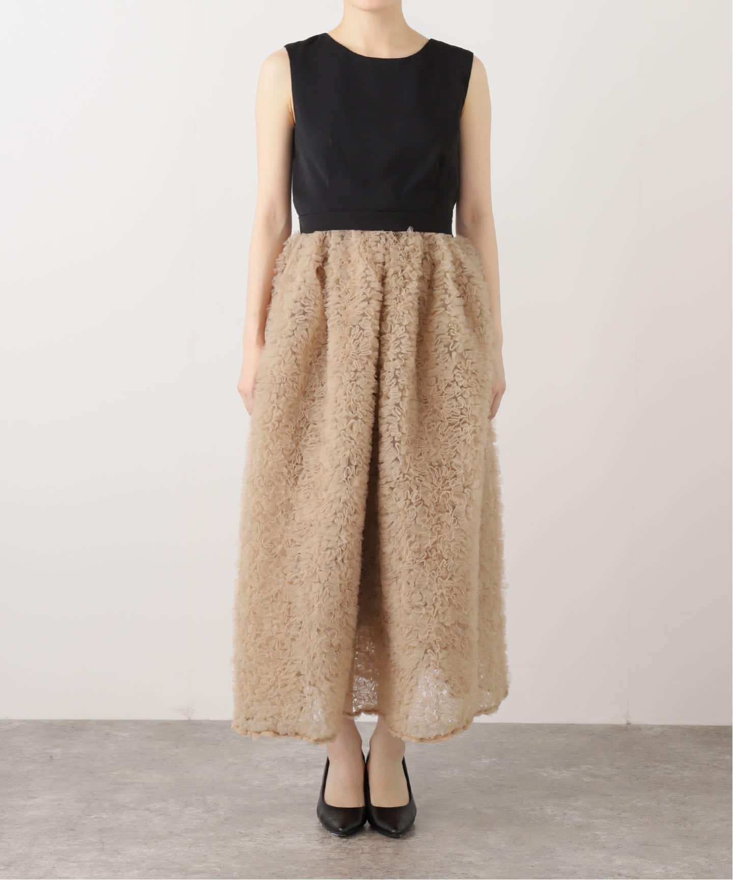 チュールセットアップドレス（ドレス）｜La Totalite（ラ トータリテ