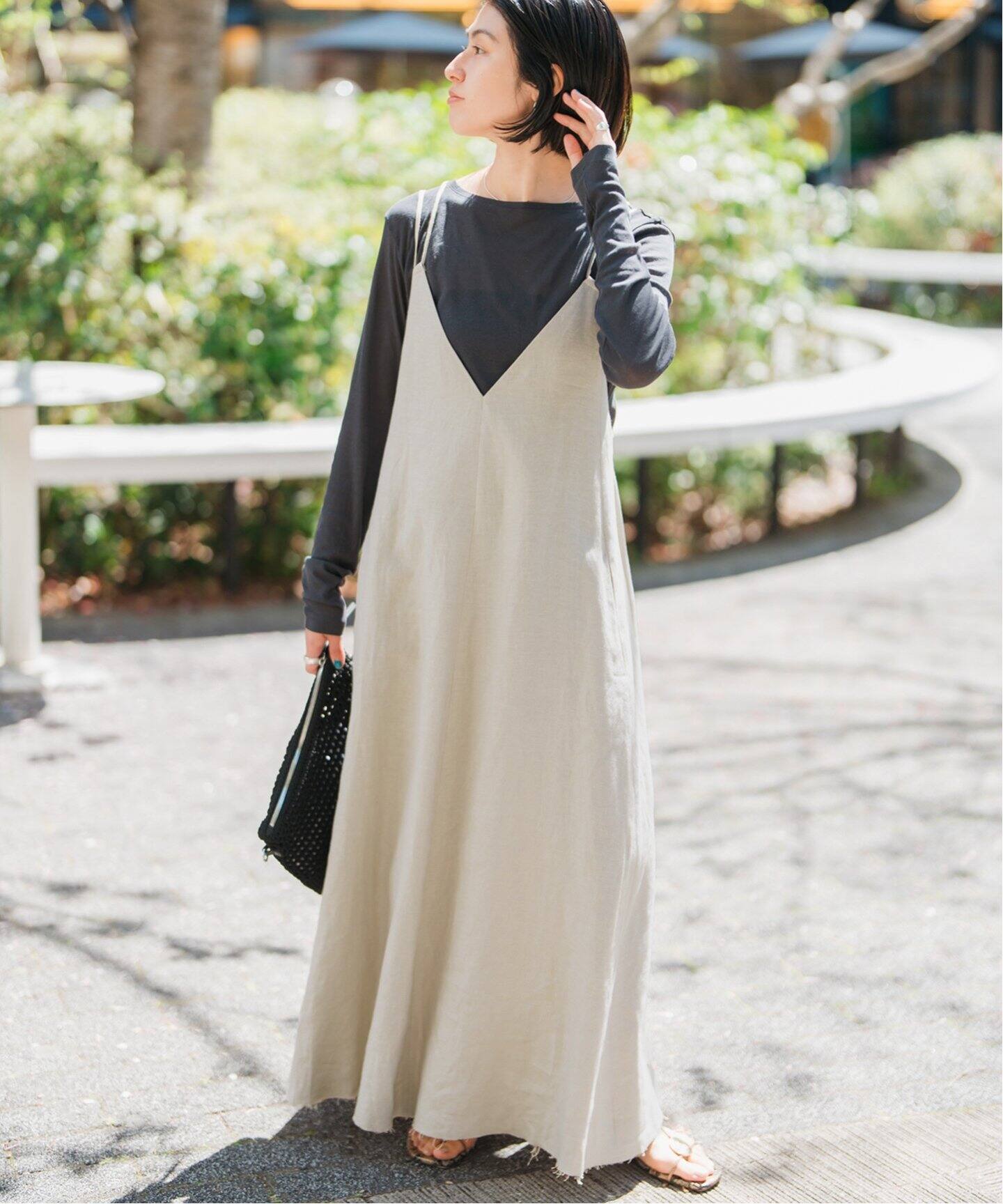 完全受注生産】SO リネンキャミワンピース（ワンピース）｜Spick and  