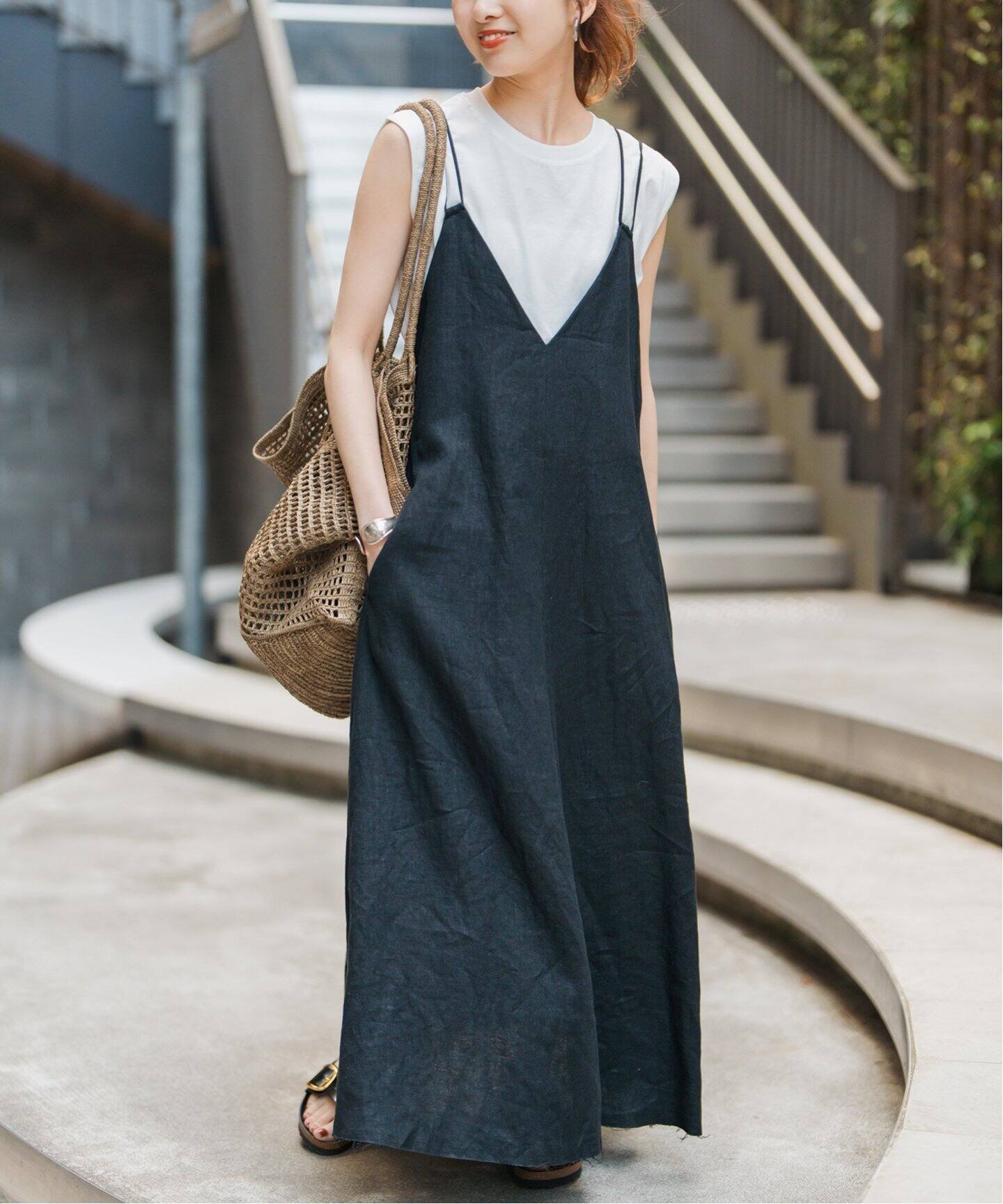 完全受注生産】SO リネンキャミワンピース（ワンピース）｜Spick and  