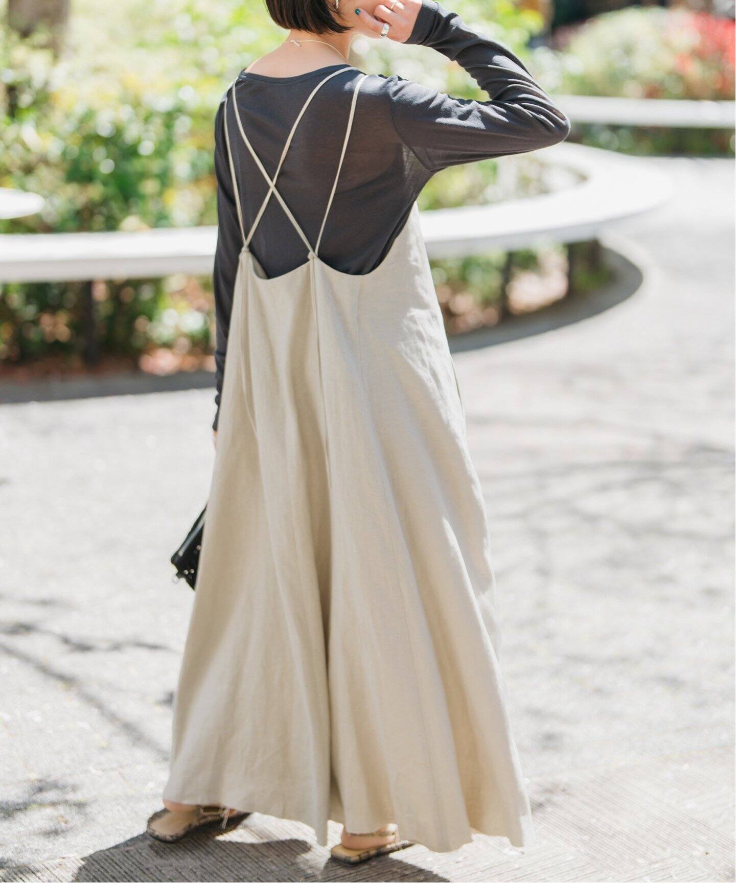 完全受注生産】SO リネンキャミワンピース（ワンピース）｜Spick and  