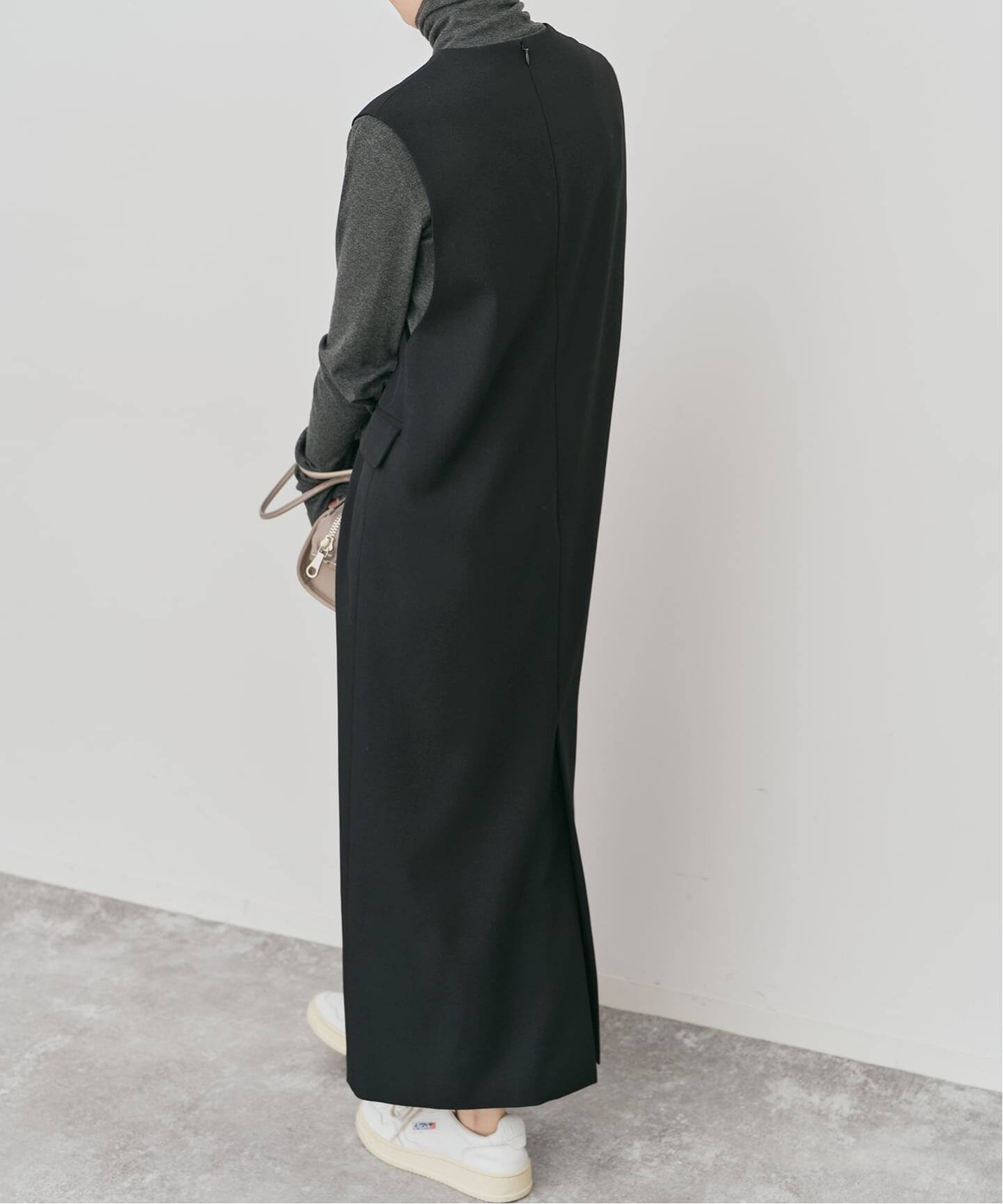 WEB限定 / 追加》ダブルクロスVネックワンピース（ワンピース）｜Spick