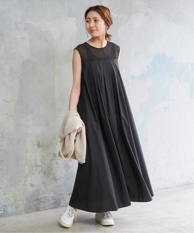 追加》シアーヨーク切替ワンピース（ワンピース）｜Spick and Span  