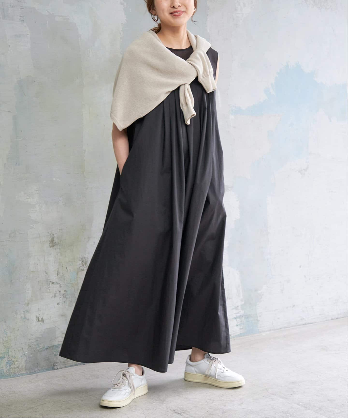 新品❤️Spick & Span ウエスト切替ニュアンスフレアワンピース 新作アイテム入荷中！》暑い夏にぴったりなワンピース｜Spick