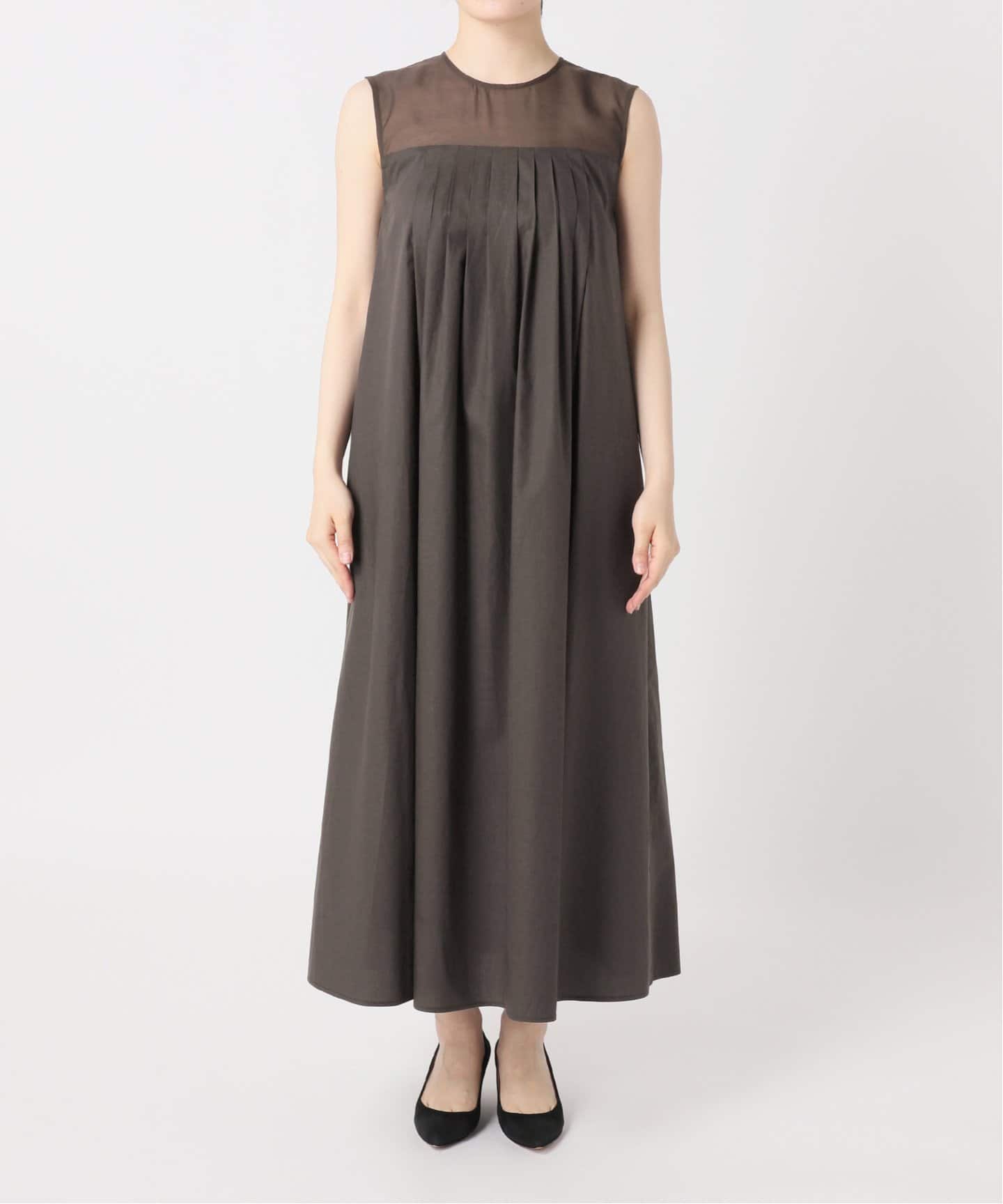 追加》シアーヨーク切替ワンピース（ワンピース）｜Spick and Span