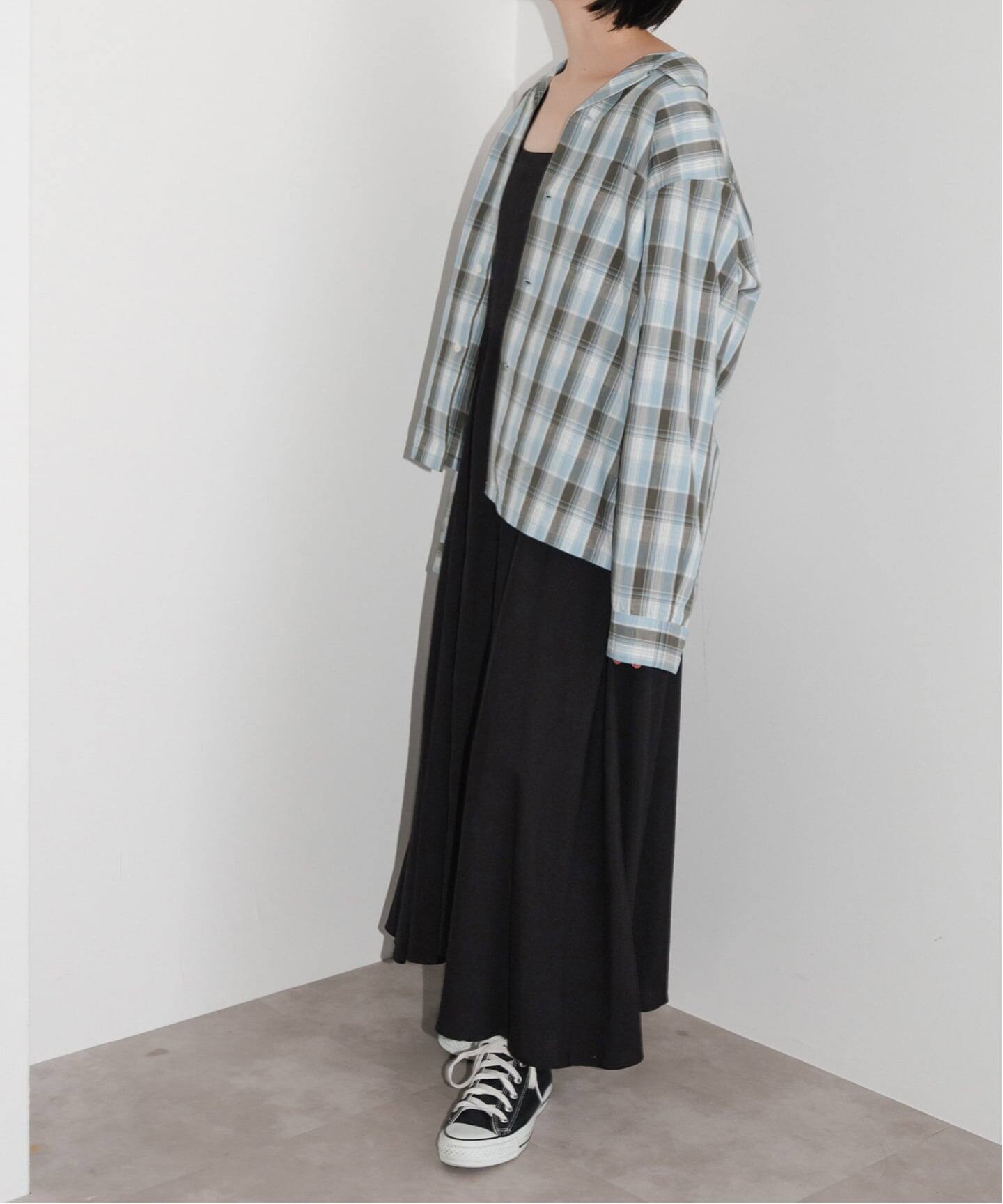 K.Ayami*S スクエアカットギャザーワンピース（ワンピース）｜Spick