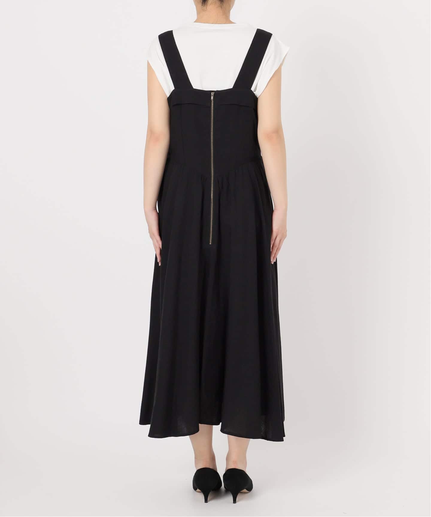 K.Ayami*S スクエアカットギャザーワンピース（ワンピース）｜Spick