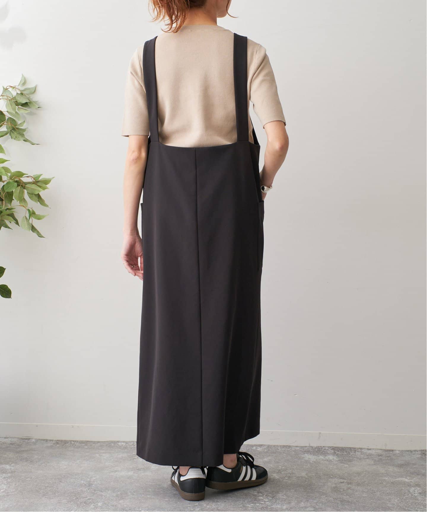 バックル付きダブルクロスジャンスカ（ワンピース）｜Spick and