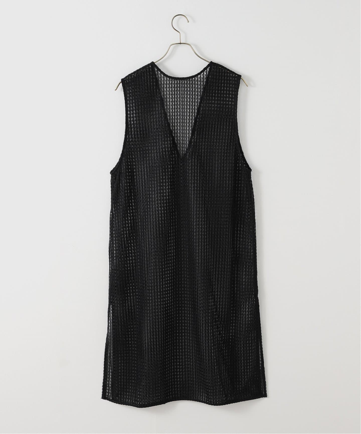 Spick＆span ツイードベスト 絡み織りメッシュレースベスト（ワンピース）｜Spick and Span