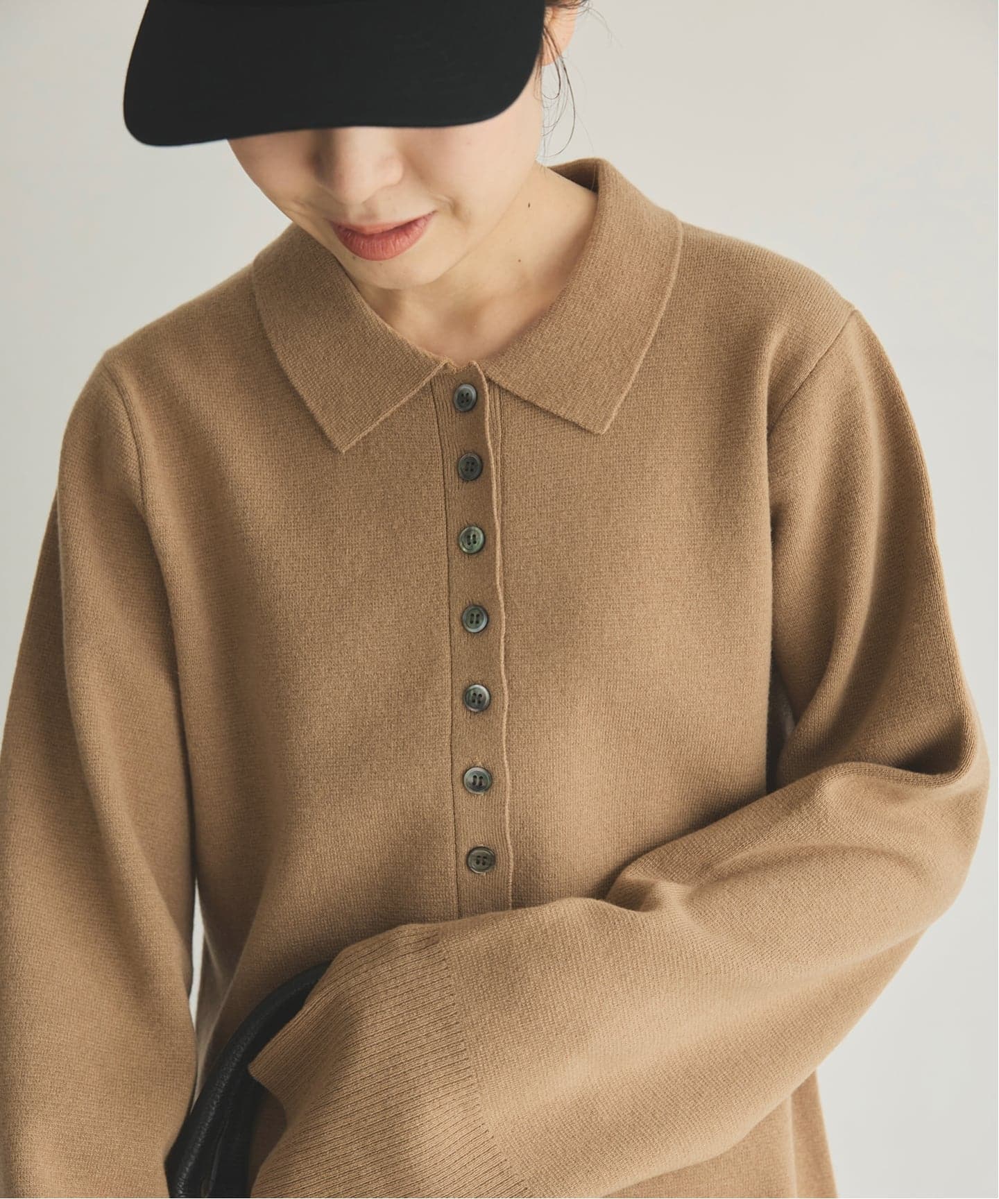 ポロシャツチュニックニットワンピ（ワンピース）｜Spick and Span