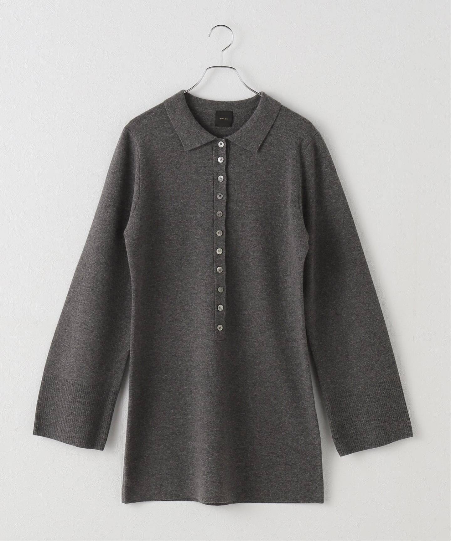 ポロシャツチュニックニットワンピ（ワンピース）｜Spick and Span