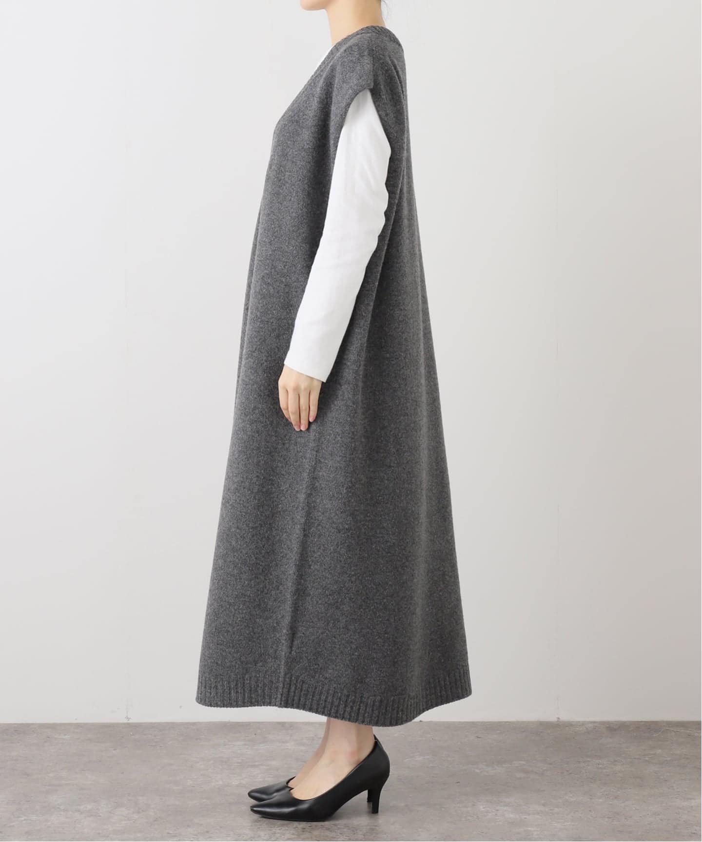 ニットベストワンピース（ニットワンピース）｜Spick and Span