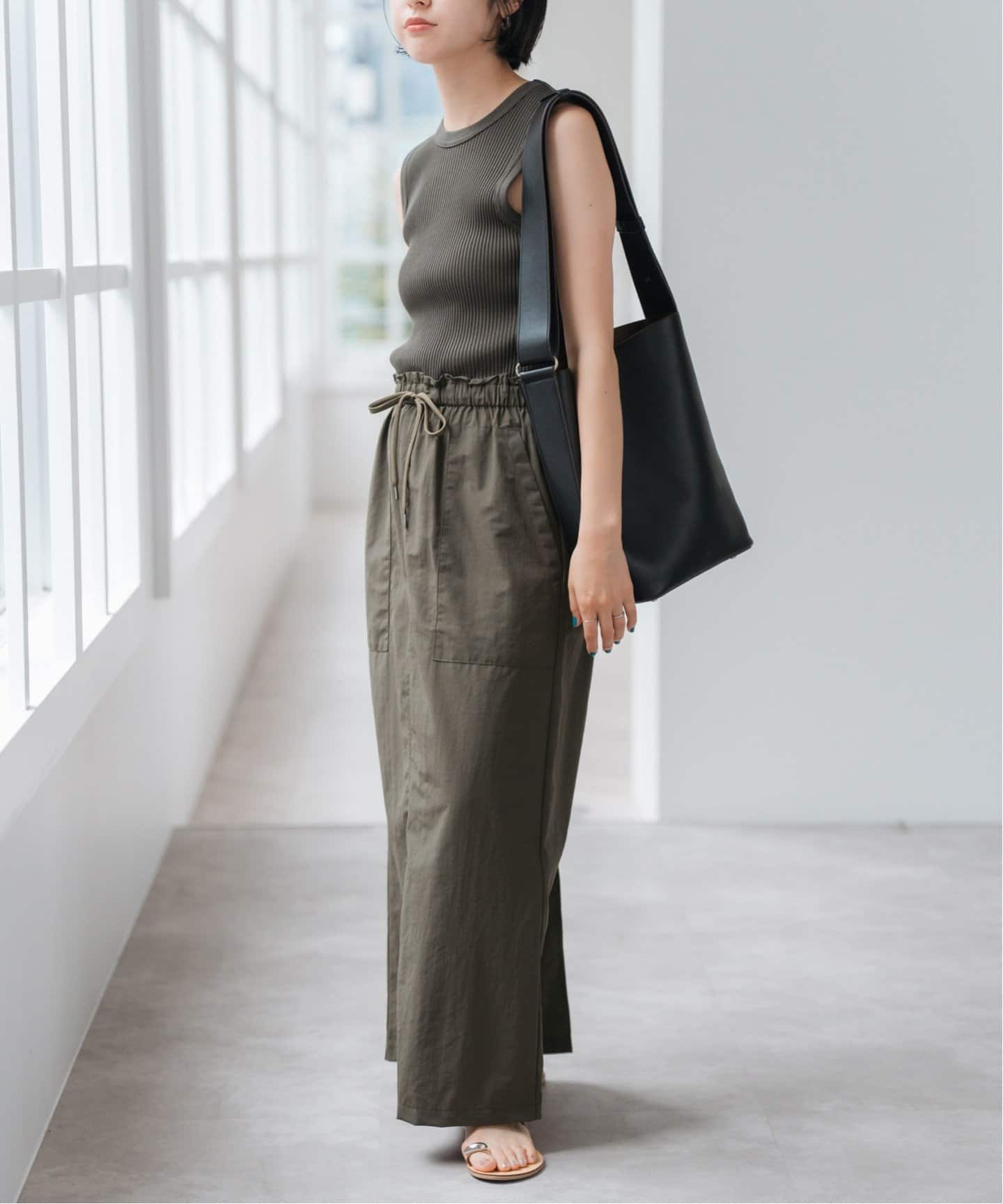 Spick and Span ファブリックコンビドレス セール】ファブリックコンビドレス（ワンピース）｜Spick & Span