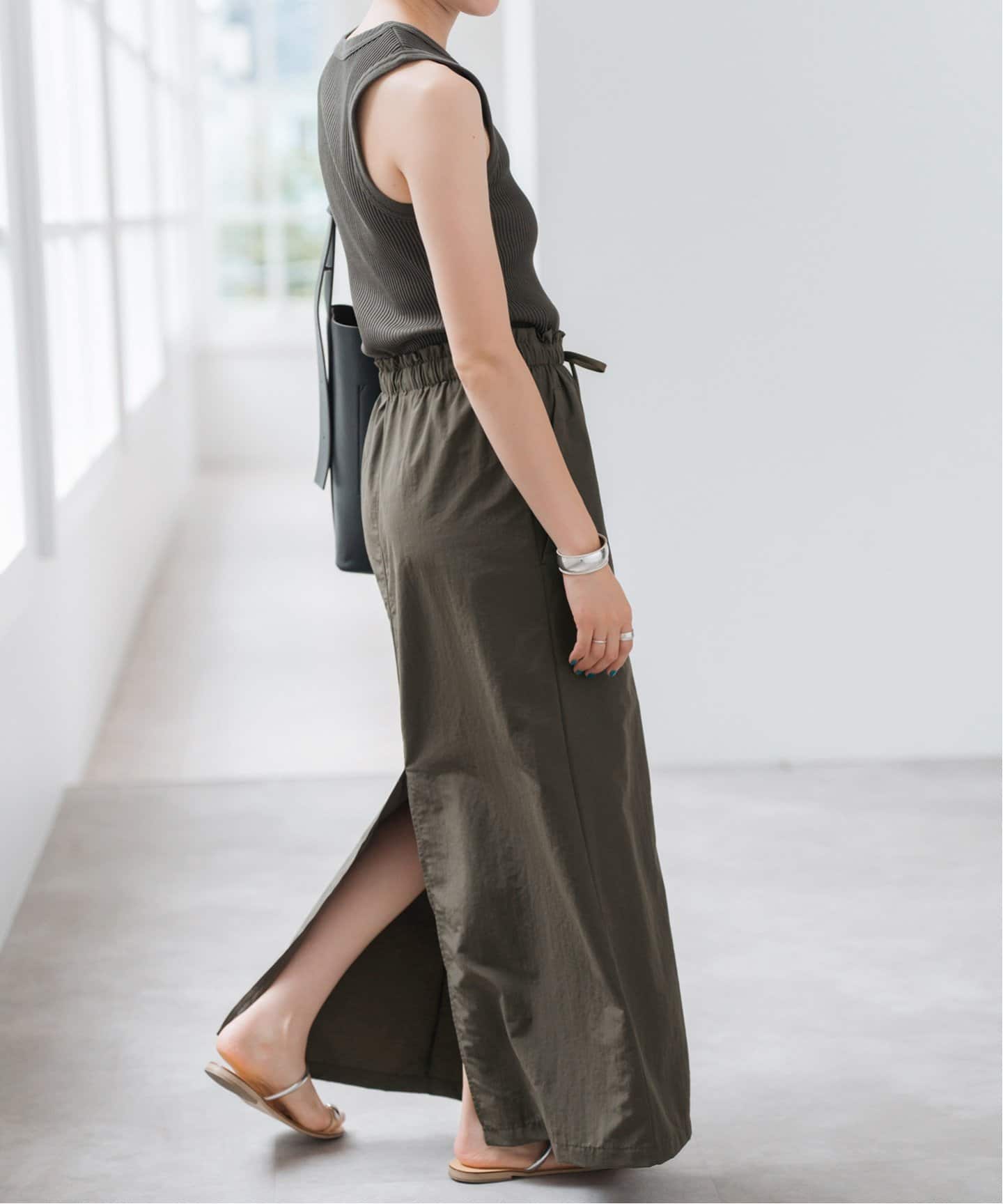 Spick and Span ファブリックコンビドレス ファブリックコンビドレス（ワンピース）｜Spick and Span