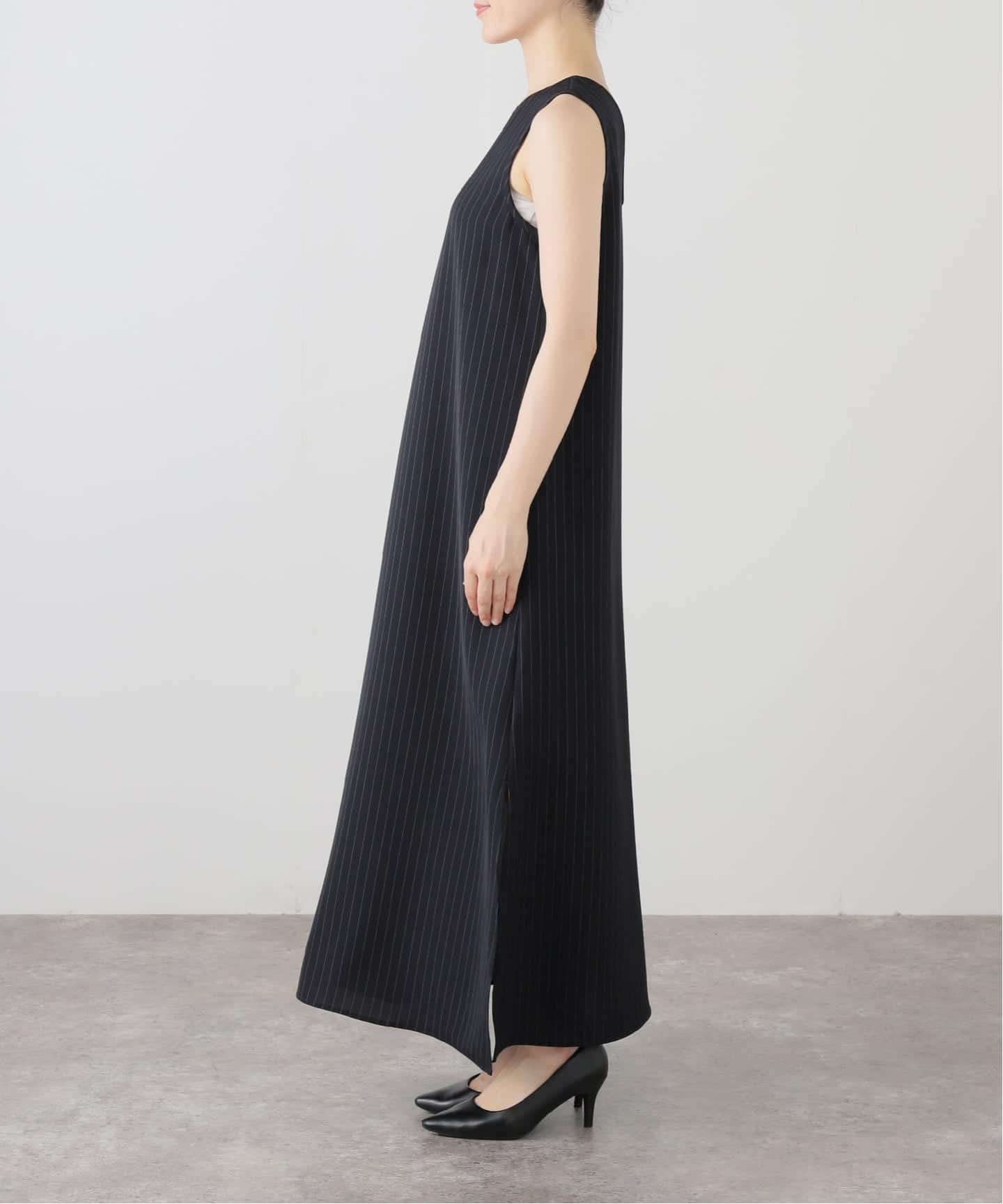 Spick and span ストライプマキシボリュームワンピース Spick & Span（スピックアンドスパン）の「ストライプマキシ