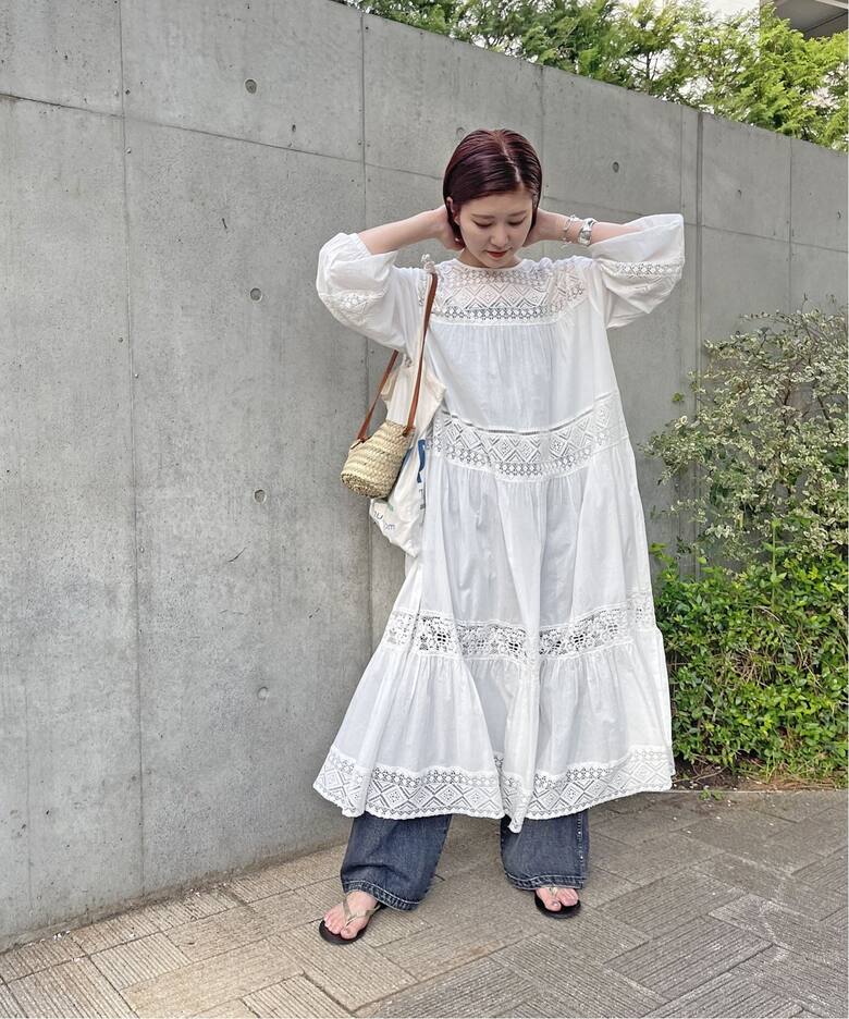 追加》HYUレースギャザーワンピース（ワンピース）｜Spick and Span  