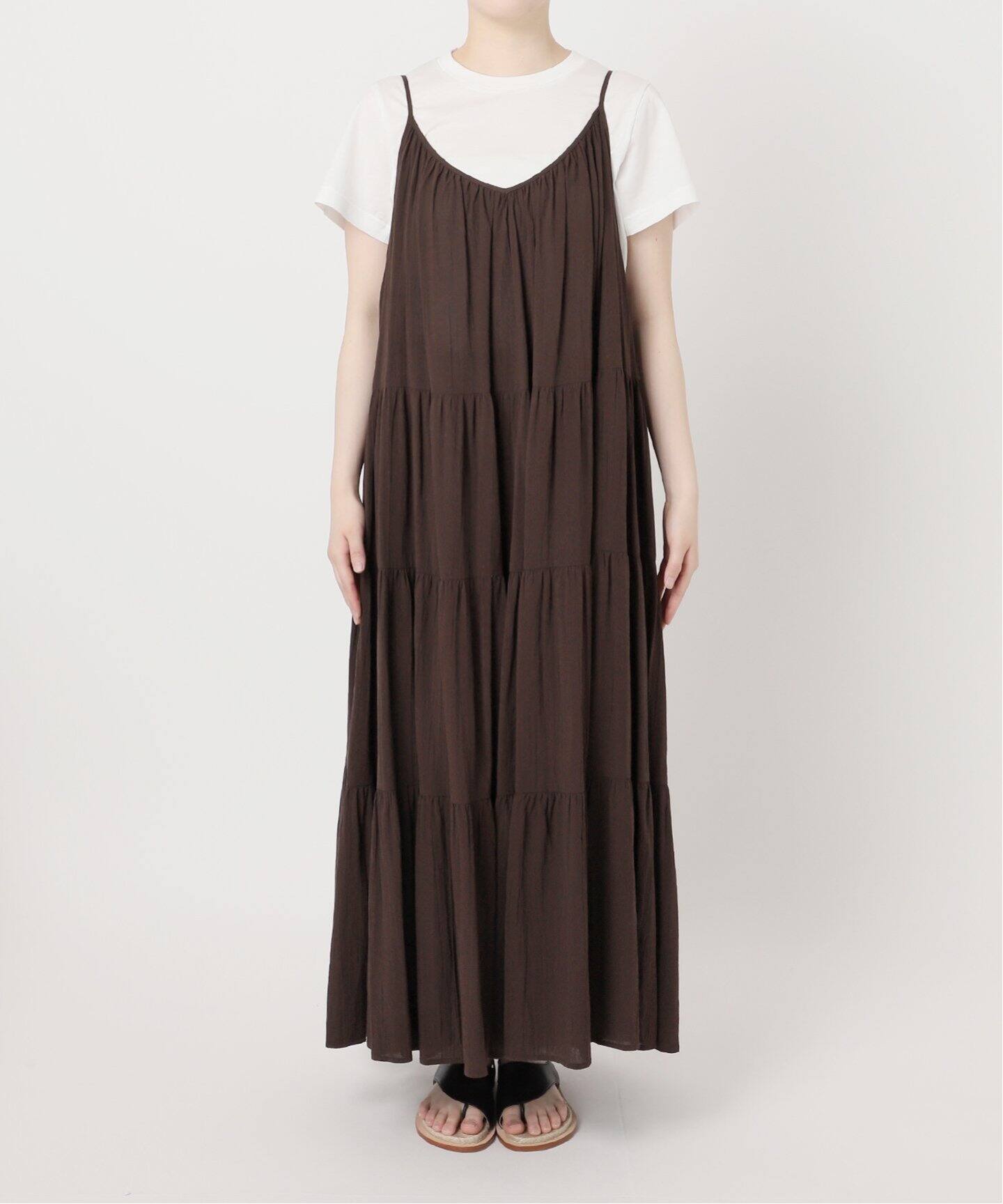 HYU 楊柳ティアードワンピース（ワンピース）｜Spick and Span