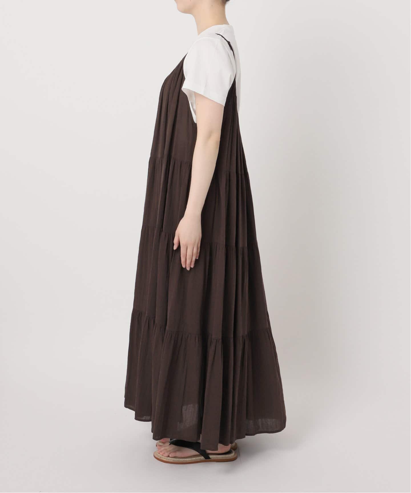 HYU 楊柳ティアードワンピース（ワンピース）｜Spick and Span