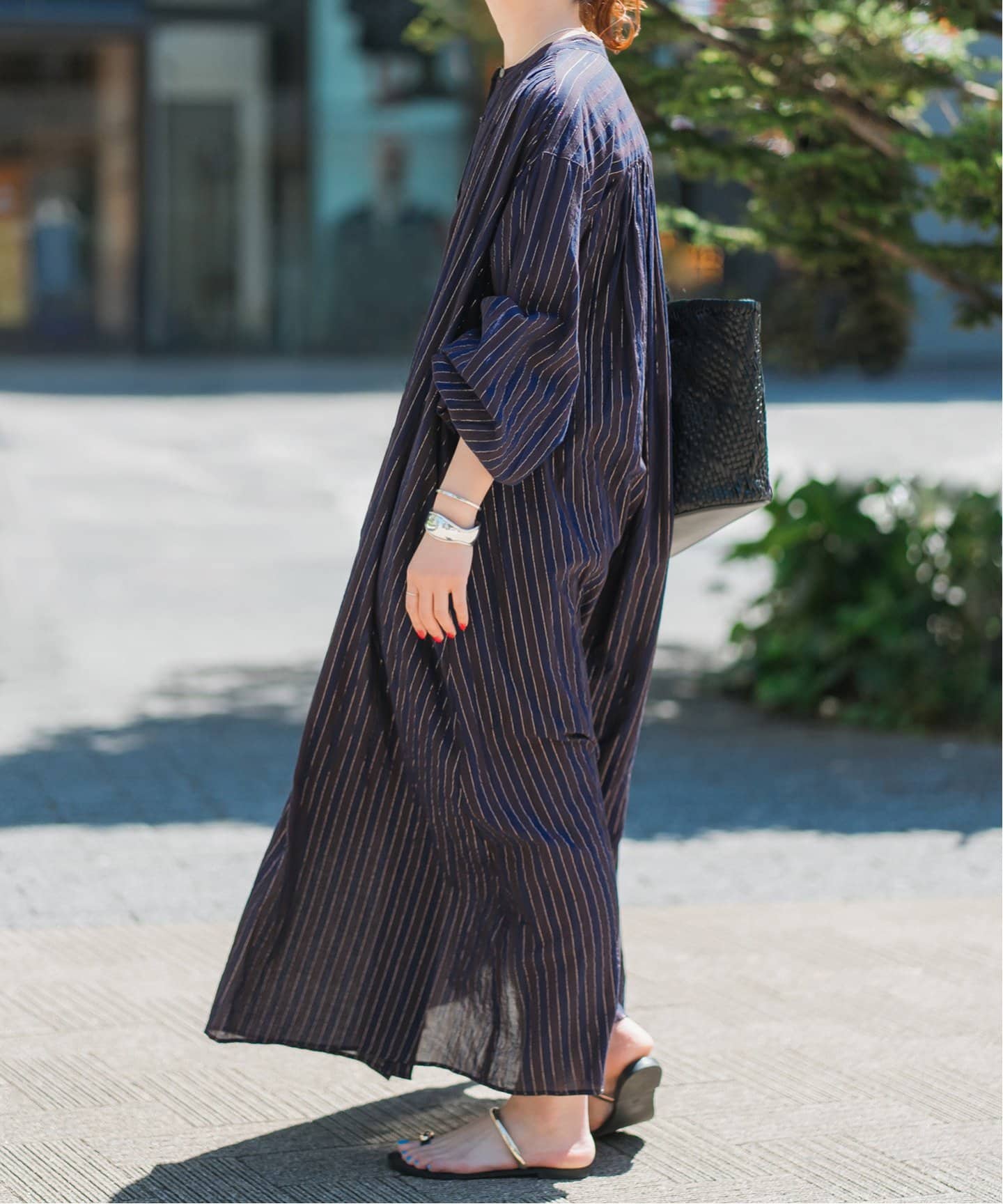 spick and span ギャザースリットシャツワンピース spick and span ギャザースリットシャツワンピース