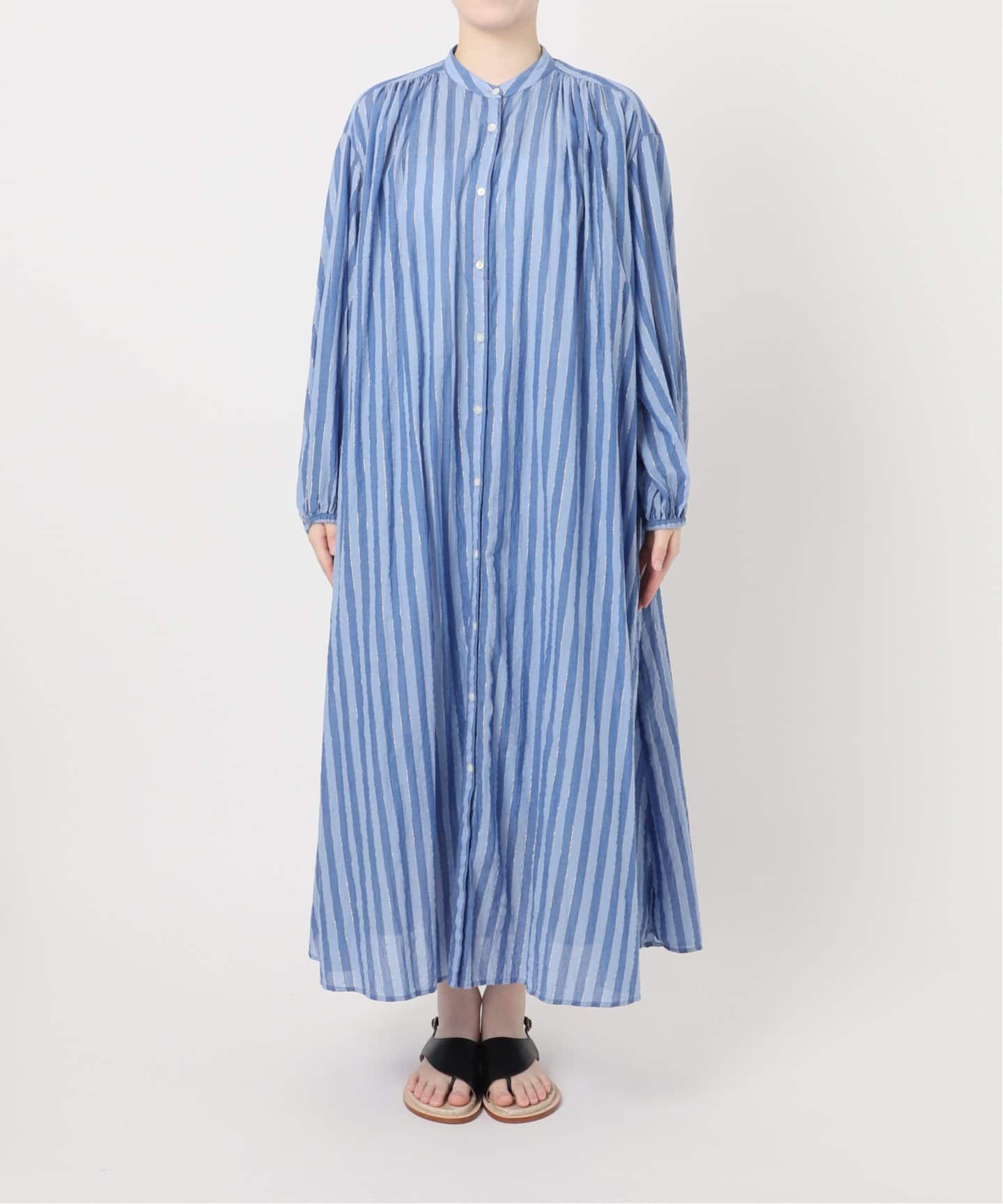 spick and span ギャザースリットシャツワンピース spick and span ギャザースリットシャツワンピース