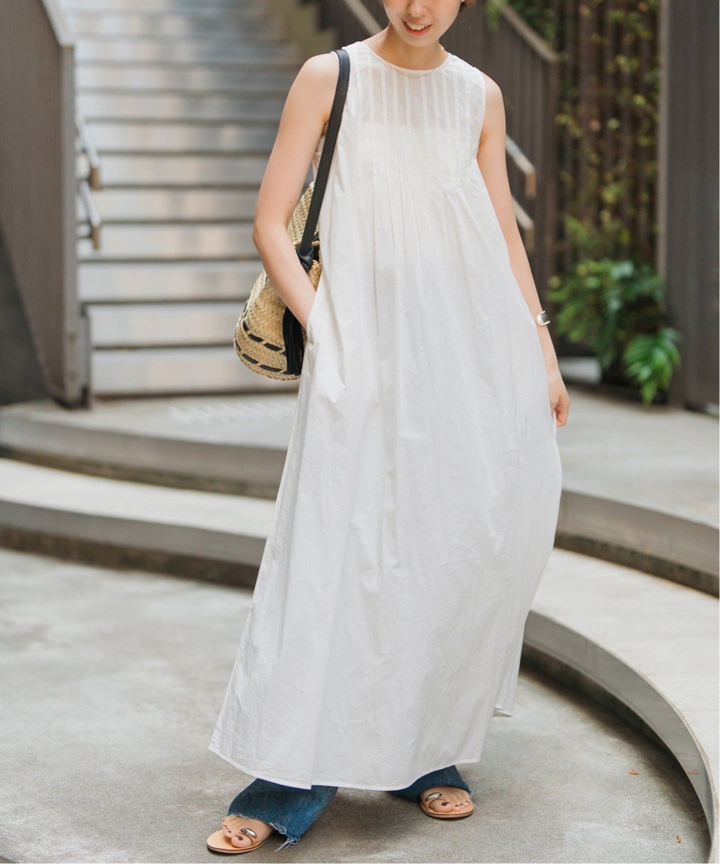 ワンピース VoiveBackRibbonLongDress HYU バックリボンワンピース（ワンピース）｜Spick and Span