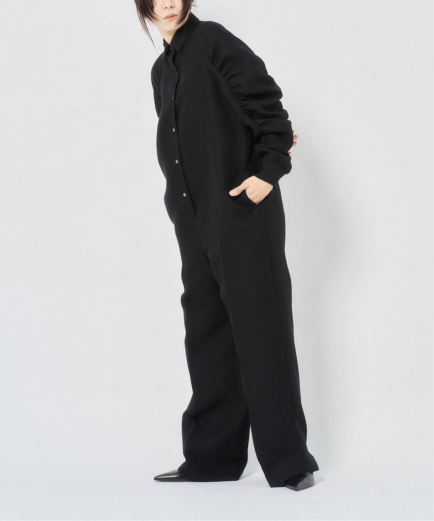 ギャザーソデシャツオールインワン（つなぎ／オールインワン）｜HARDY