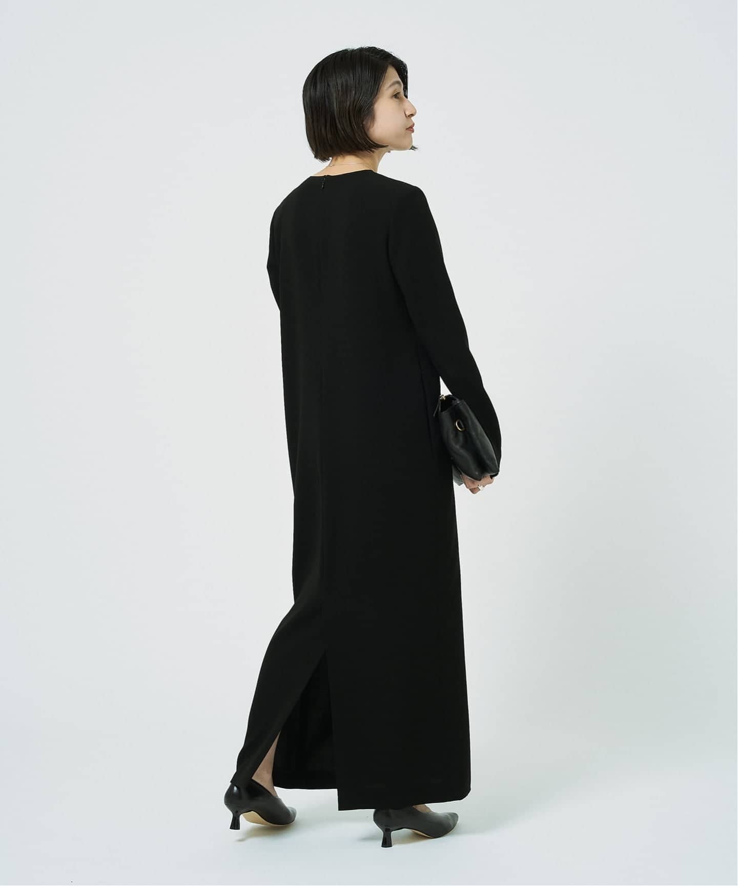 ダブルクロスミニマルロングドレス 追加8》ダブルクロスミニマルロングドレス（ワンピース）｜HARDY