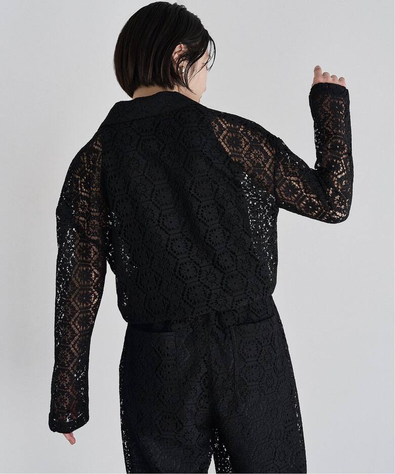 タイルレースジャンプスーツ（つなぎ／オールインワン）｜HARDY NOIR  