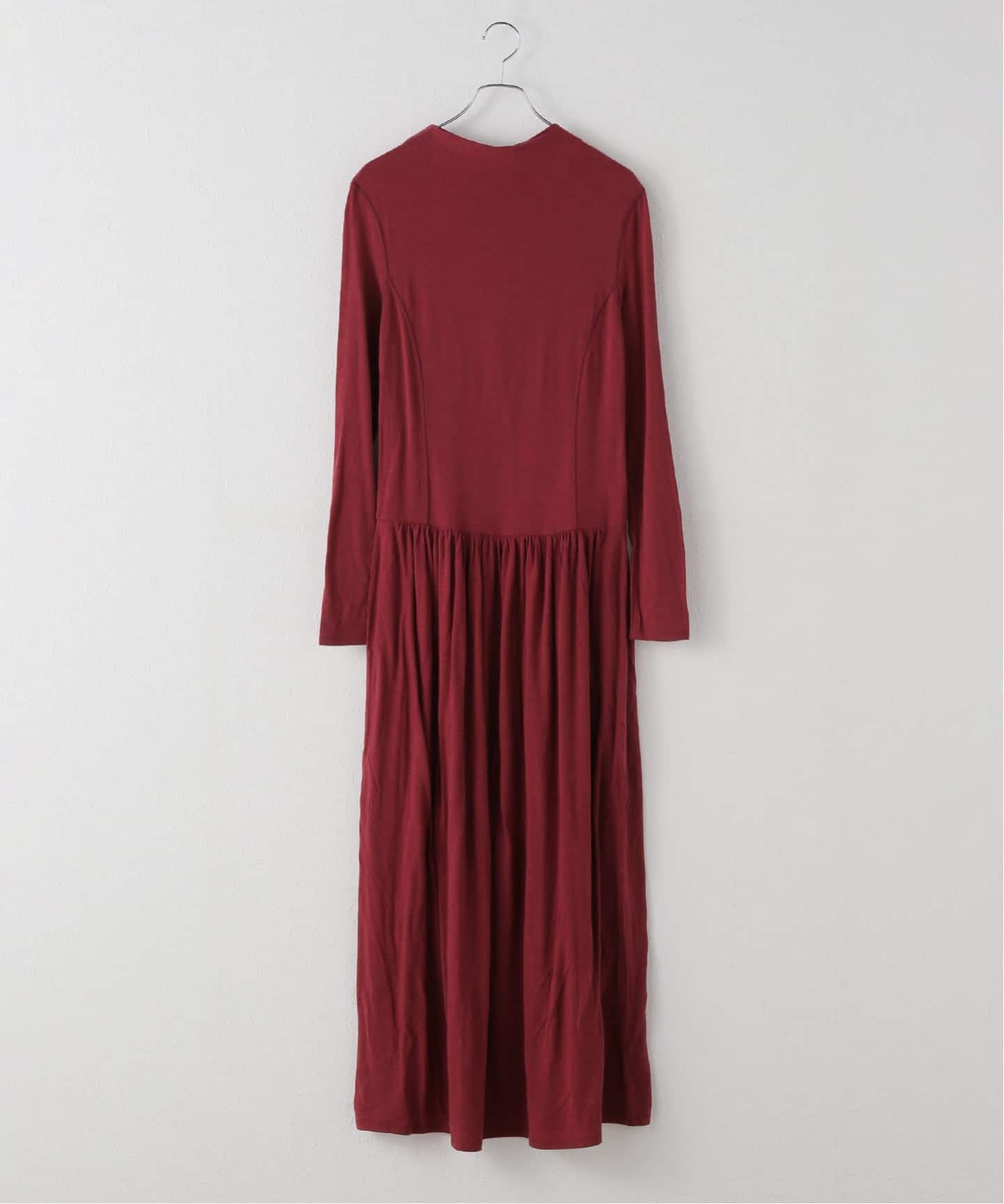 AMOMENTO / アモーメント MOCK NECK JERSEY DRESS（ワンピース