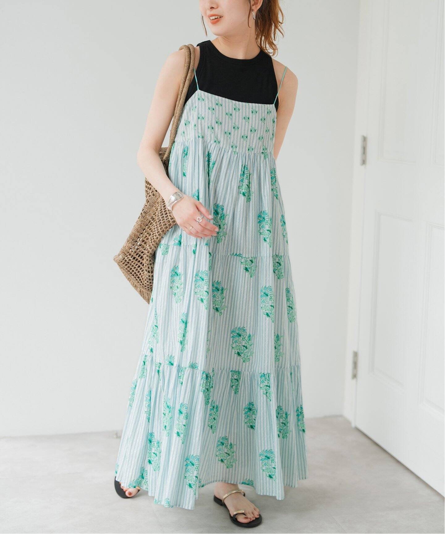 ne Quittez pas / ヌキテパ COTTON JACQUARD LILY PRIN