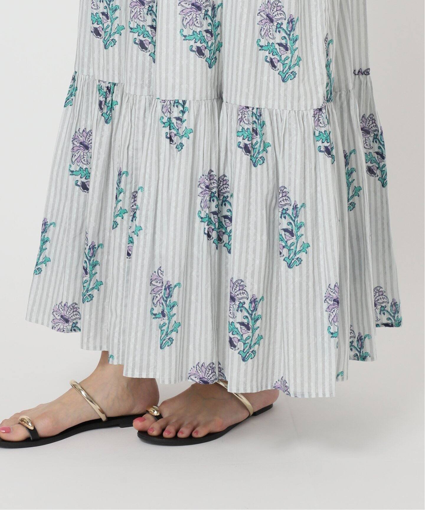 予約》ne Quittez pas / ヌキテパ COTTON JACQUARD LILY PRIN  