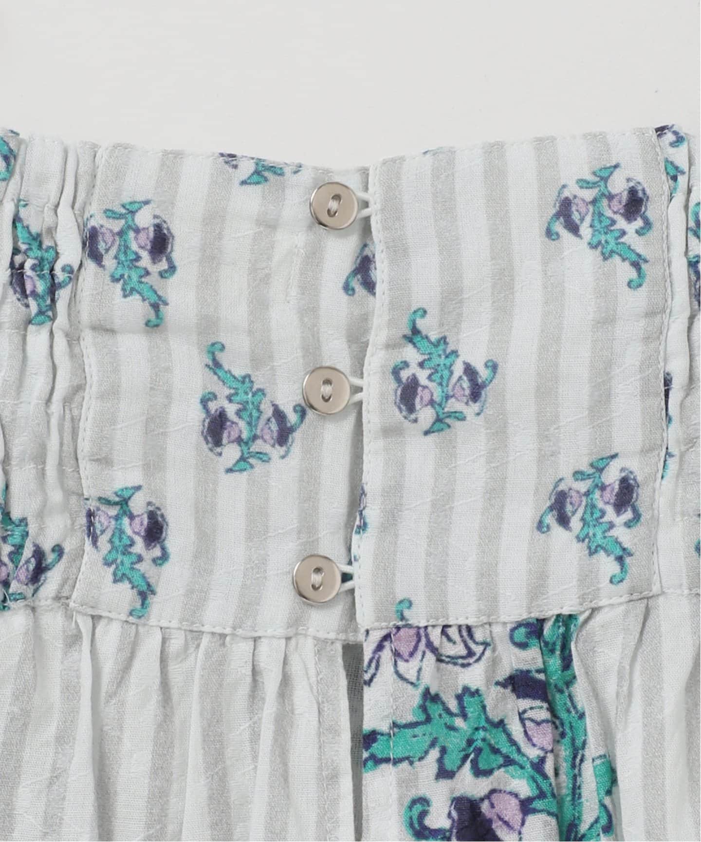 ◆ヌキテパ◆大人気プリントワンピ◆Mサイズ ne Quittez pas / ヌキテパ COTTON JACQUARD LILY PRIN