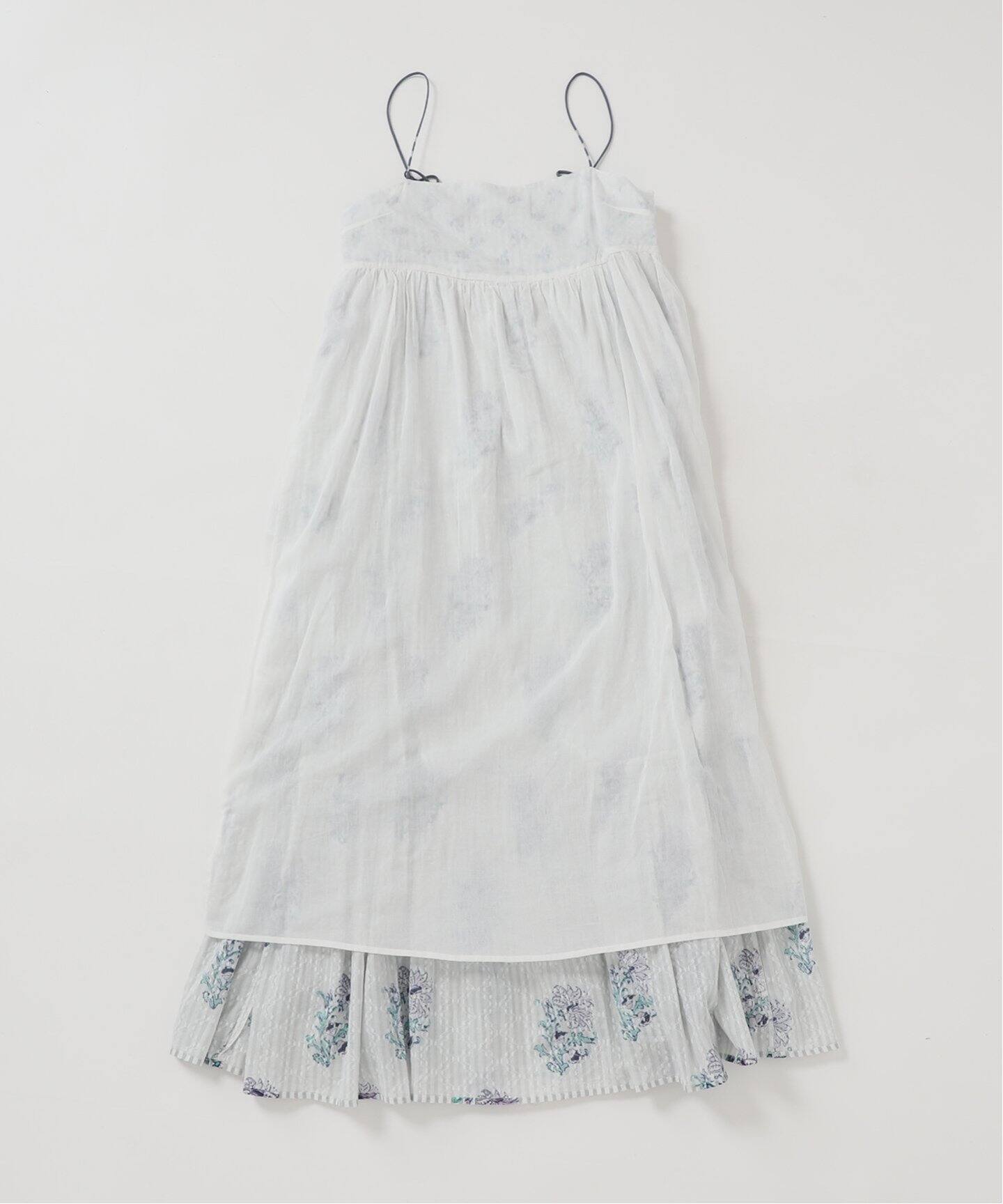 ne Quittez pas / ヌキテパ COTTON JACQUARD LILY PRIN（ワンピース
