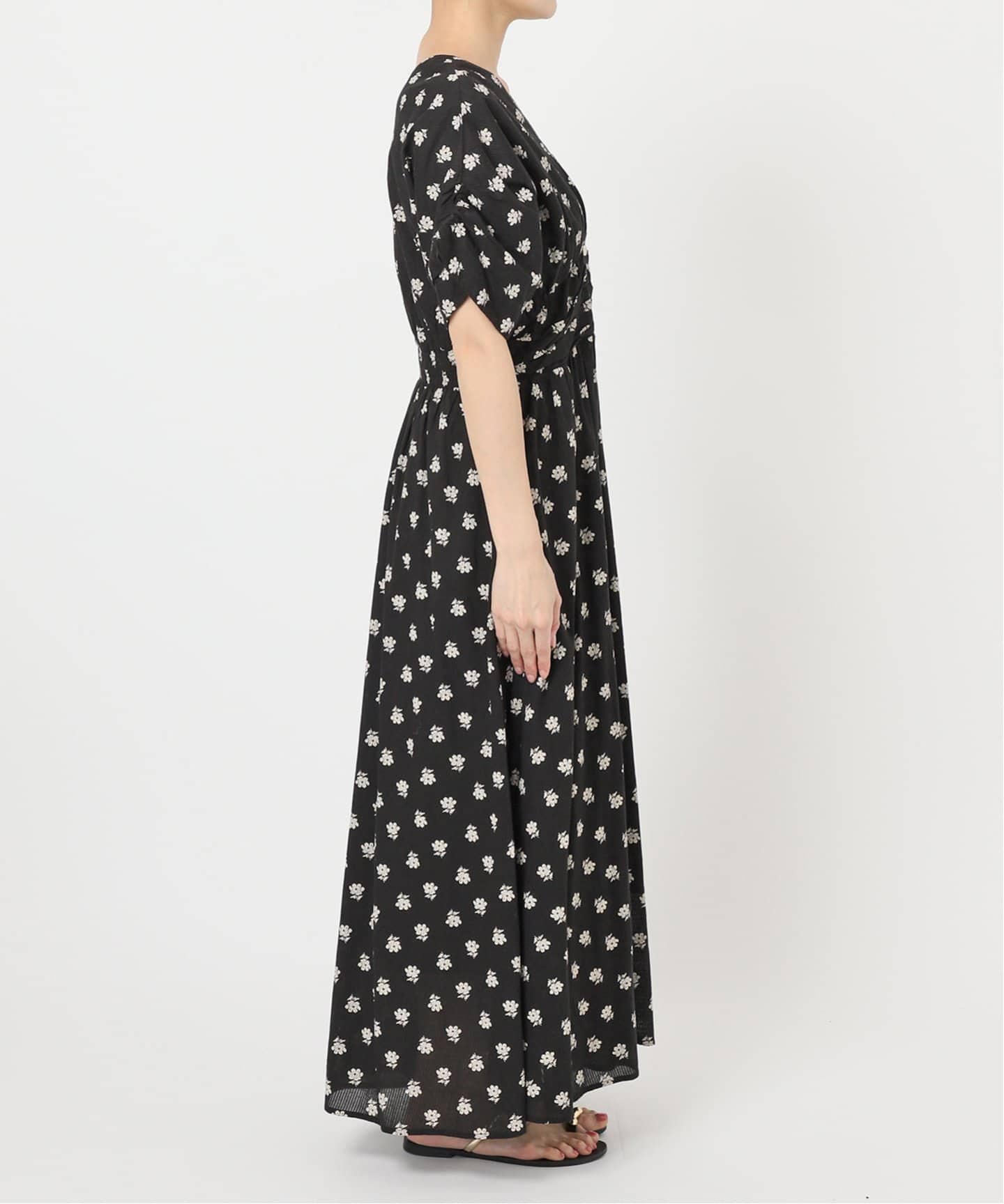 ne Quittez pas / ヌキテパ WAIST GATHER DRESS（ワンピース