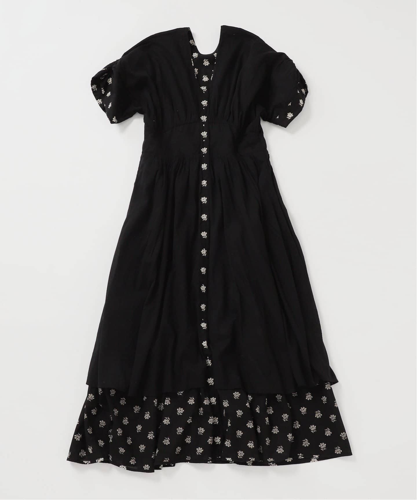 ne Quittez pas / ヌキテパ WAIST GATHER DRESS（ワンピース