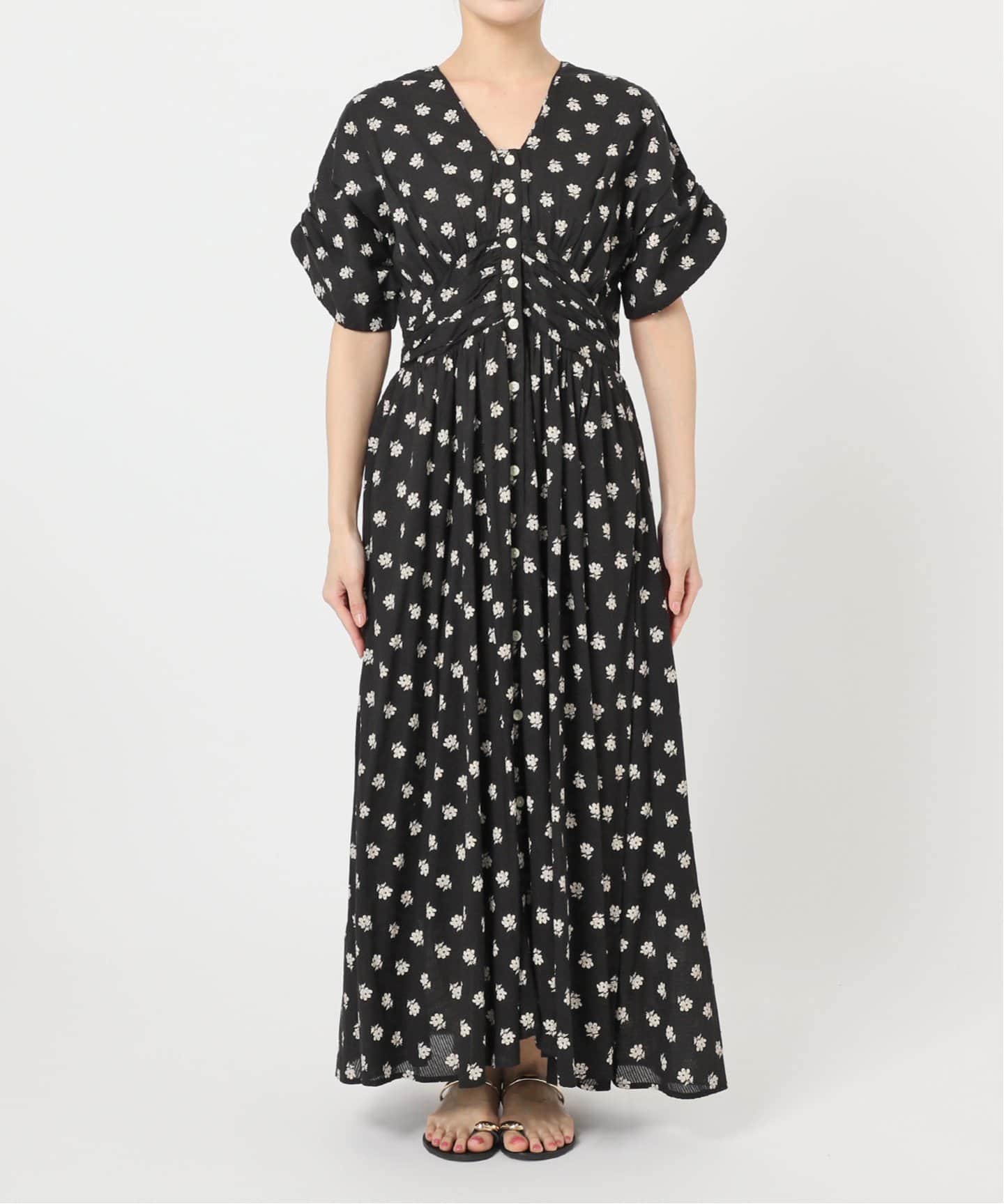 ne Quittez pas / ヌキテパ WAIST GATHER DRESS（ワンピース